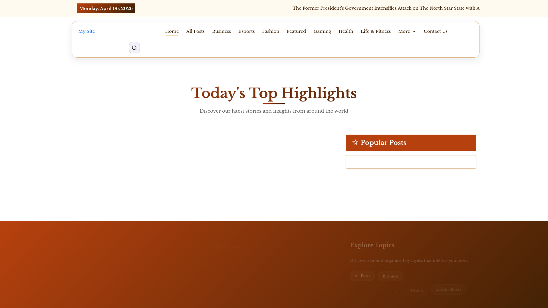 website screenshot of https://vertexbetpro.nl/