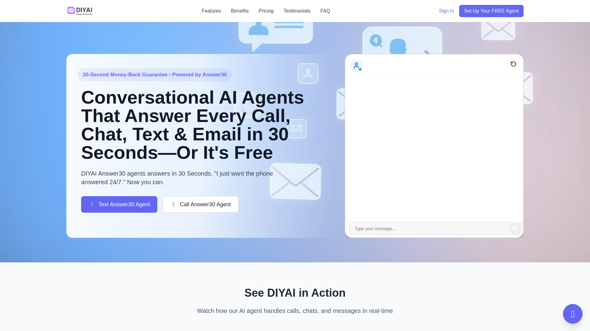 website screenshot of https://diyaiforge.com/