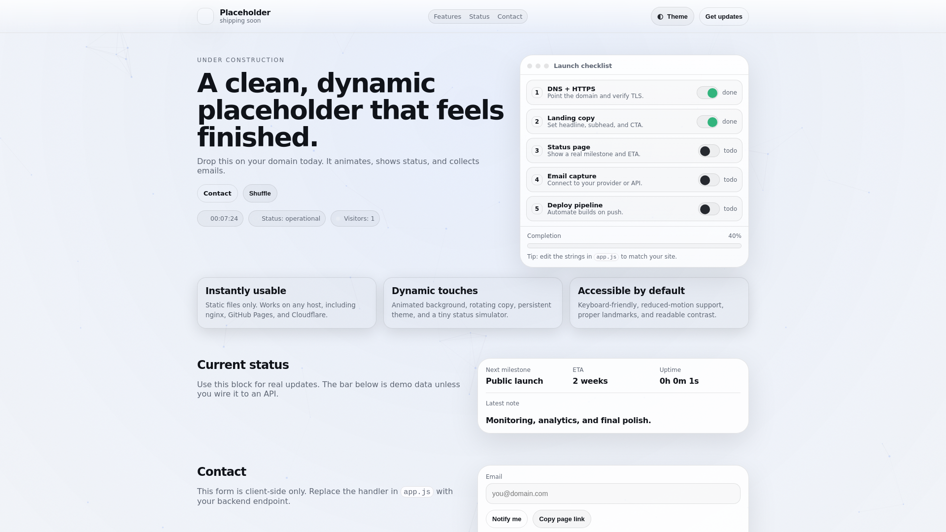 website screenshot of https://clanker.ch/