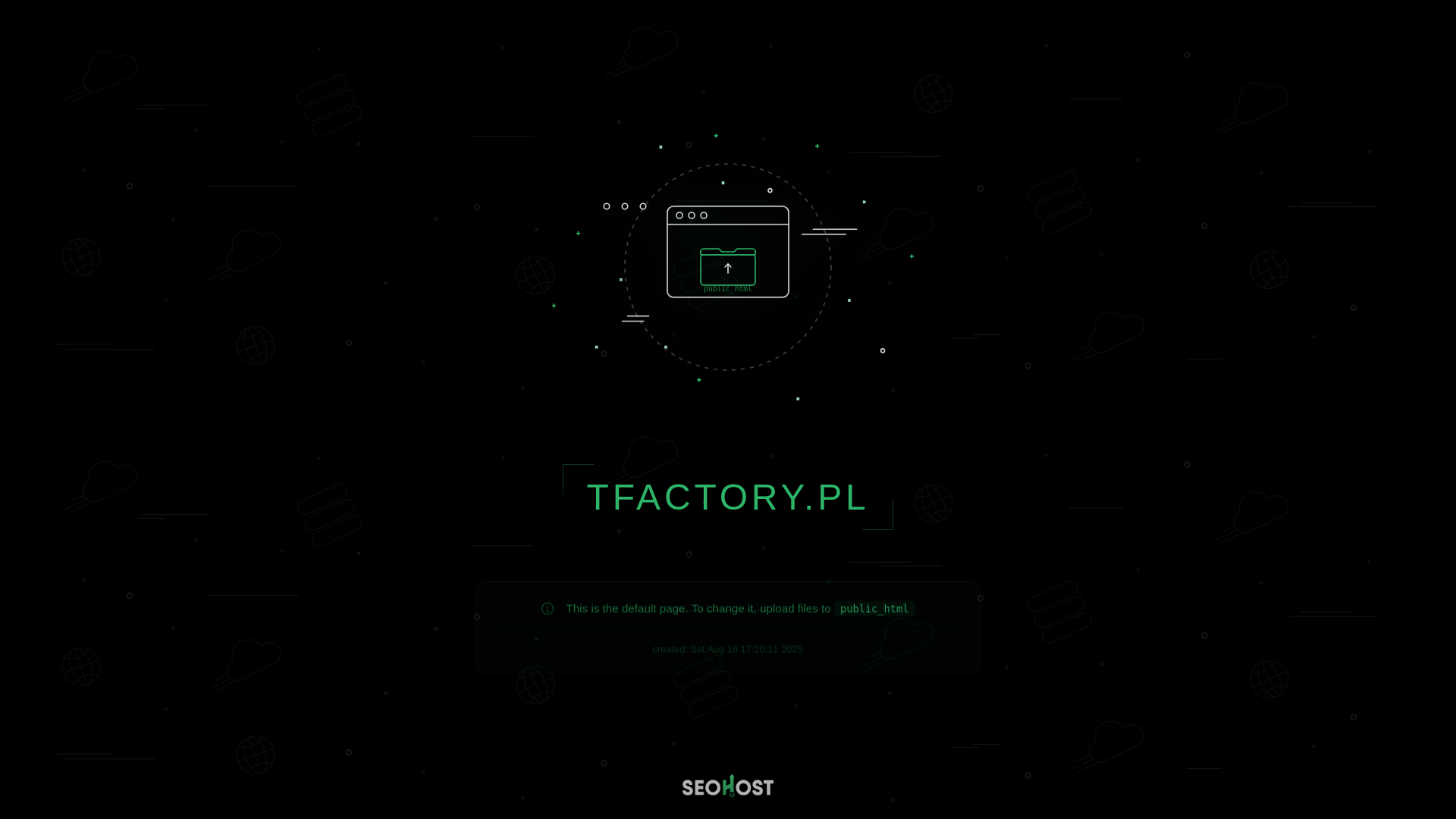 website screenshot of https://tfactory.pl/