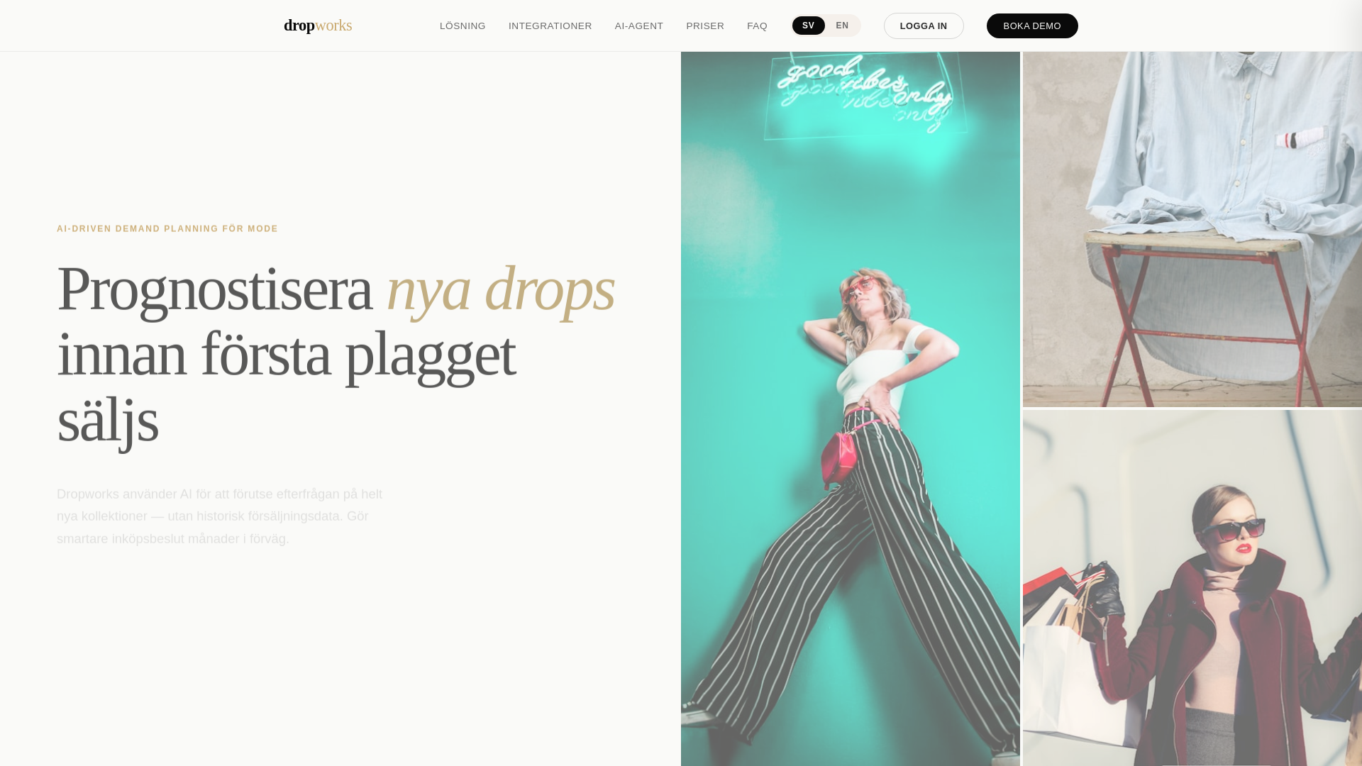 website screenshot of https://dropworks-homepage.pages.dev/