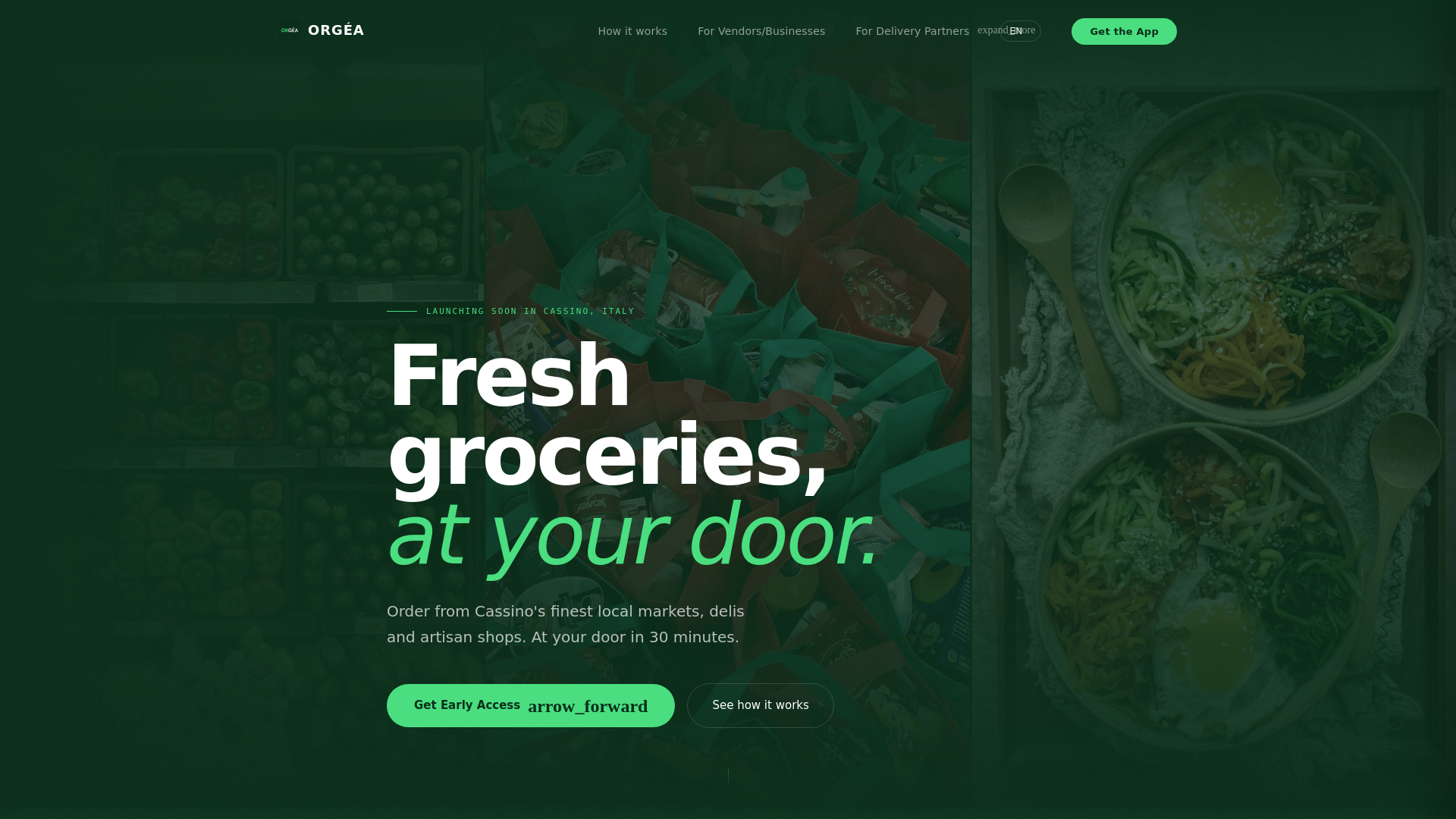 website screenshot of https://orgea-website-22e.pages.dev/