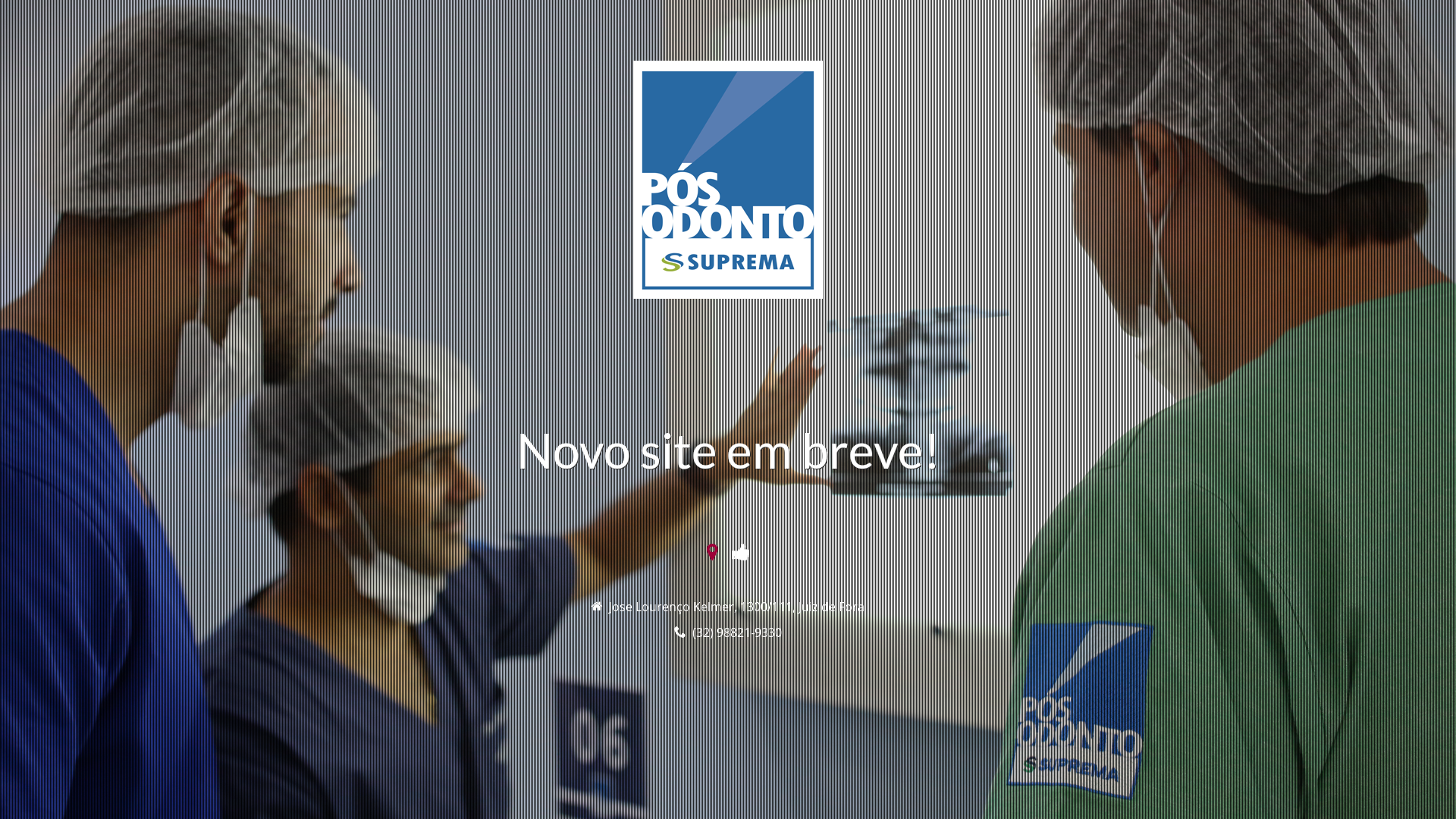 website screenshot of https://posodontosuprema.com.br/
