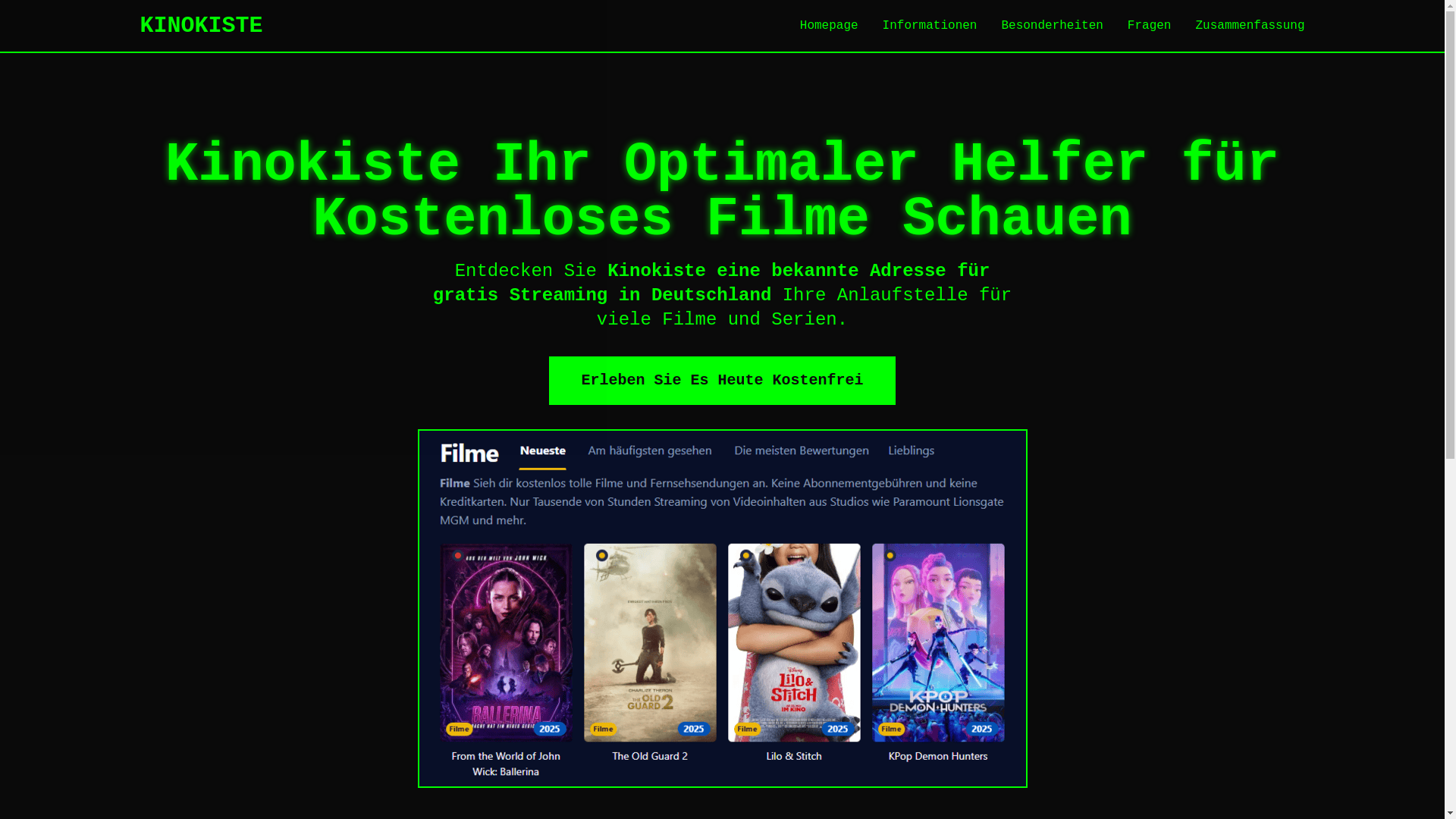 website screenshot of https://kinokiste-kk2k.pages.dev/
