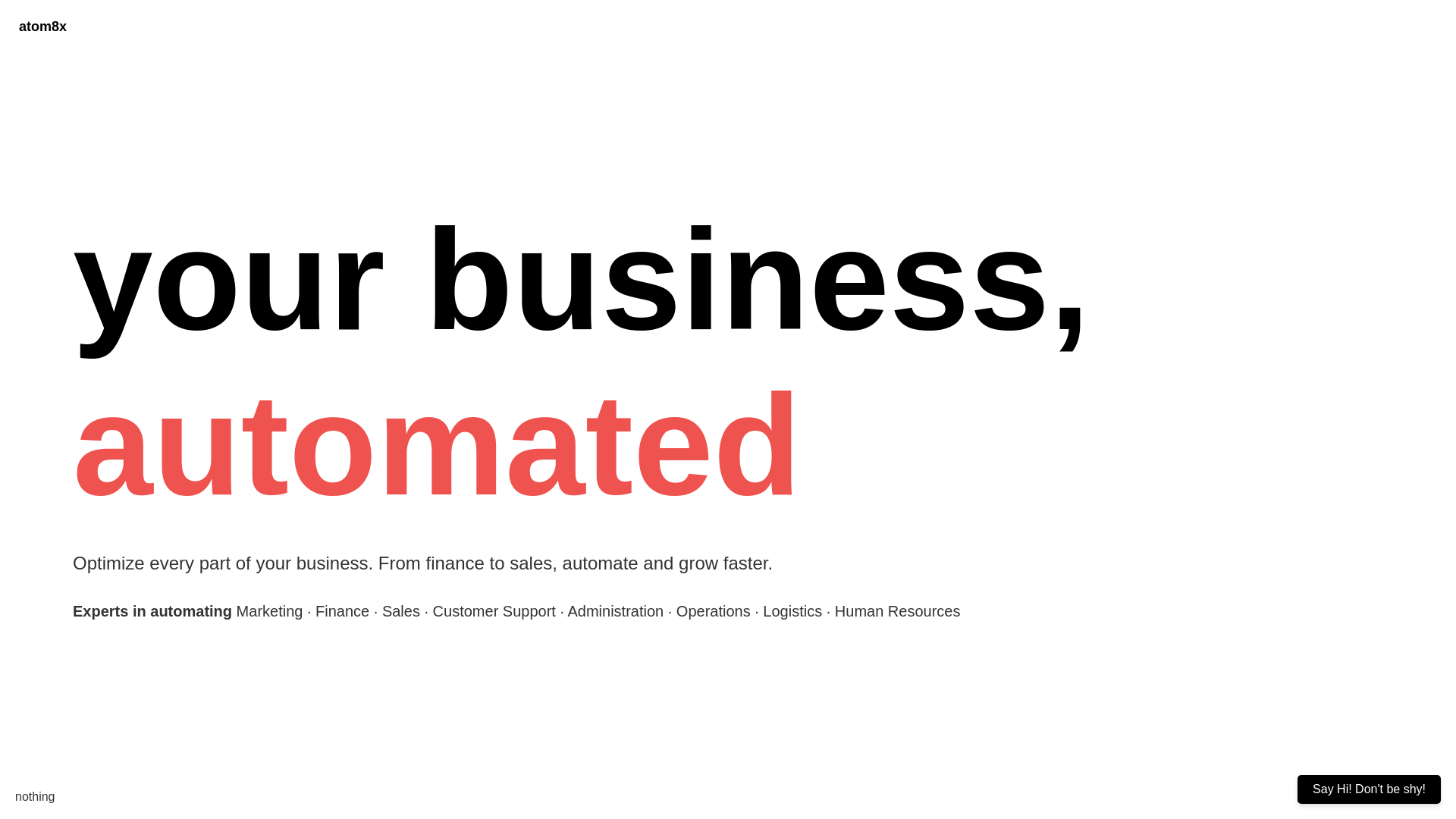 website screenshot of https://letsautomate.help/