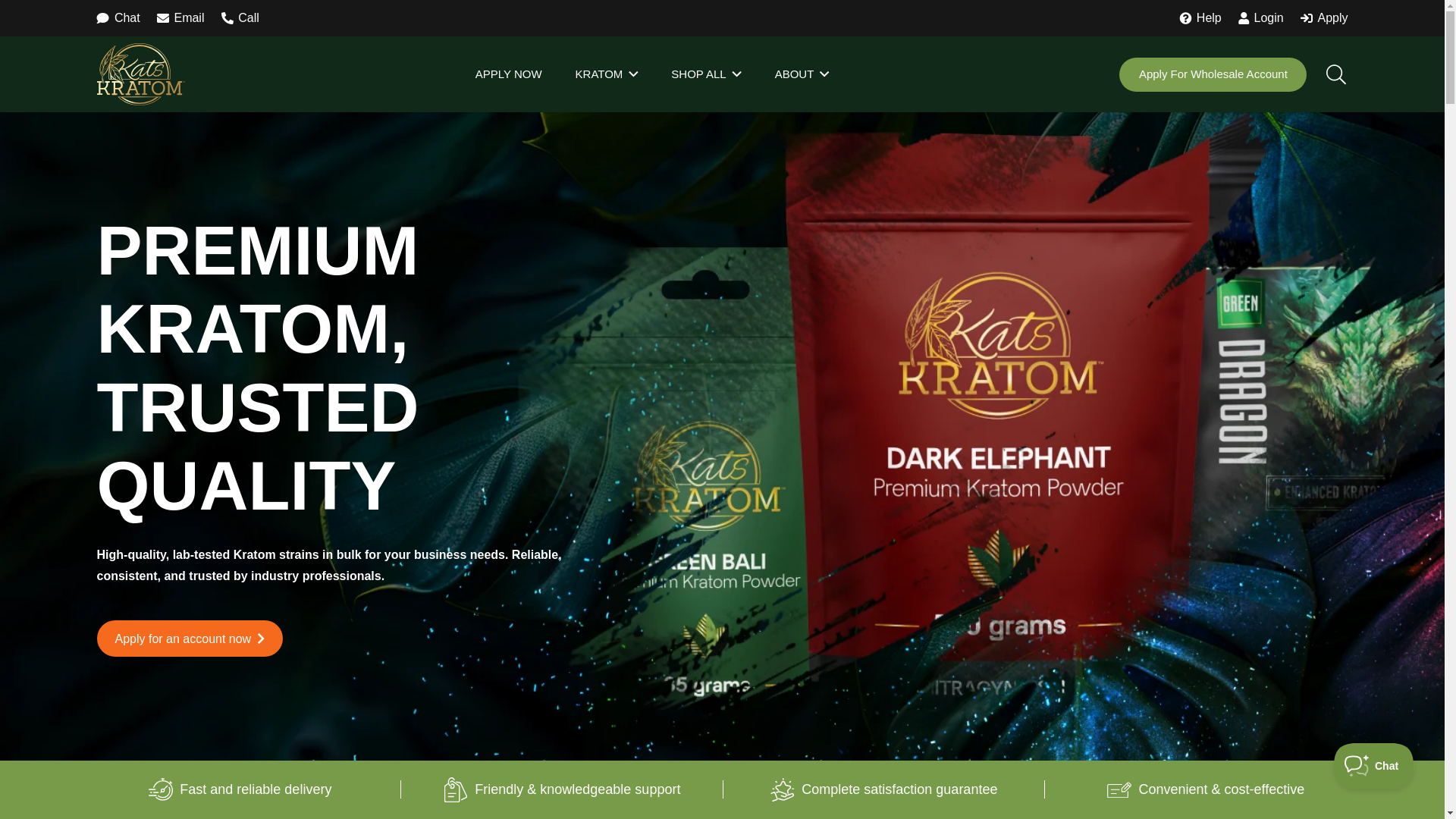 website screenshot of https://katsbotanicalshub.com/