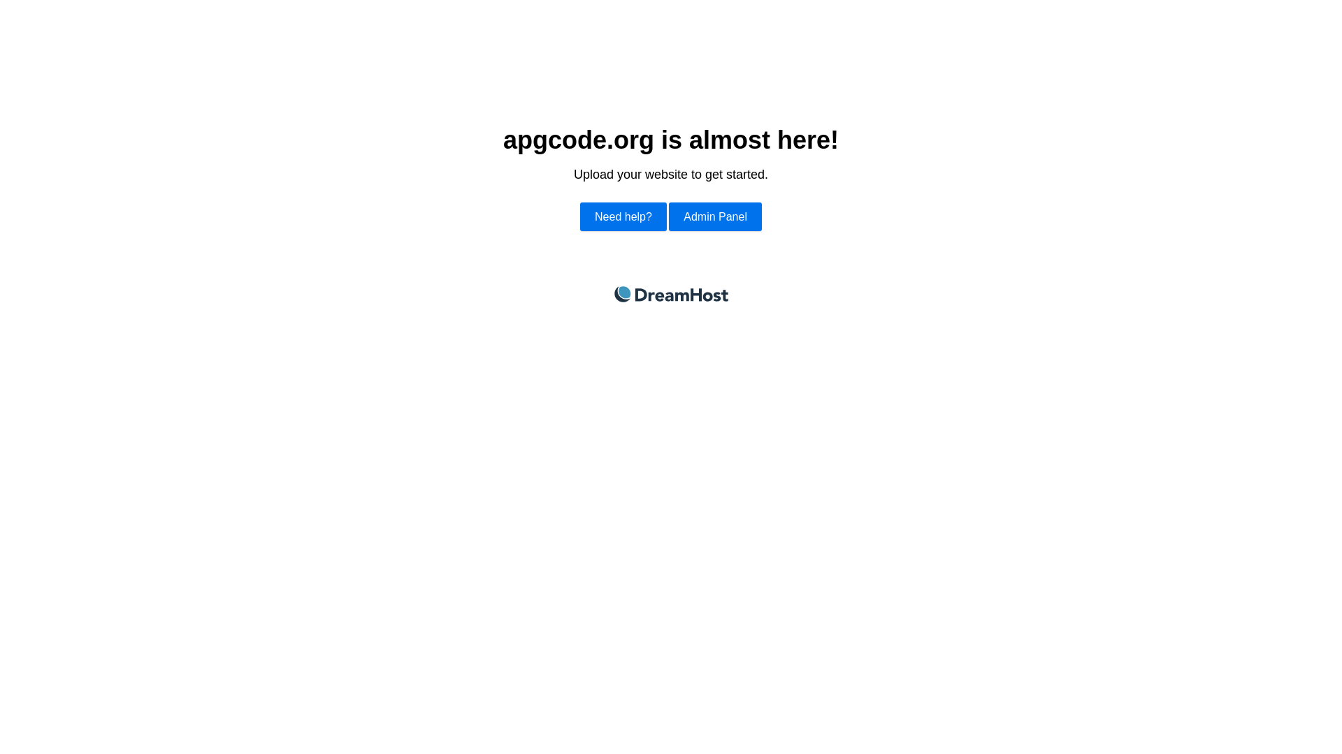 website screenshot of https://apgcode.org/