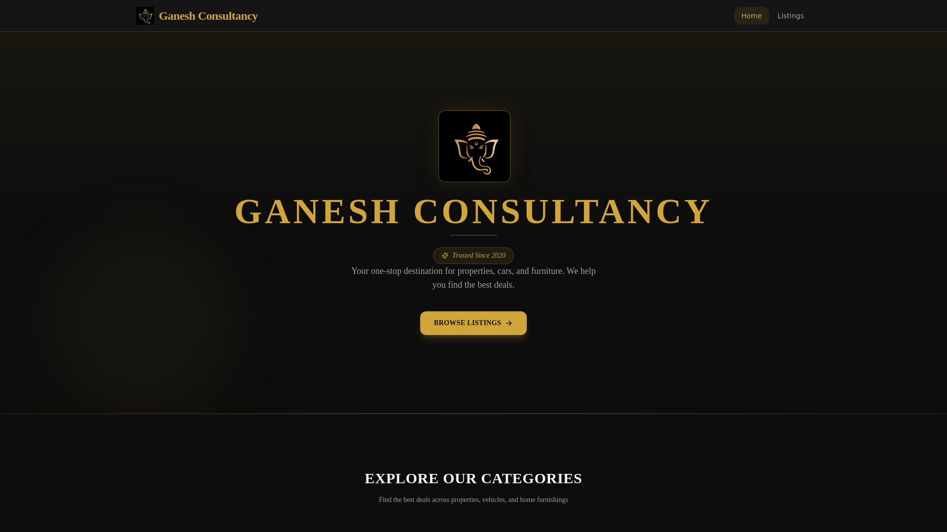 website screenshot of https://ganesh-consultancy.pages.dev/