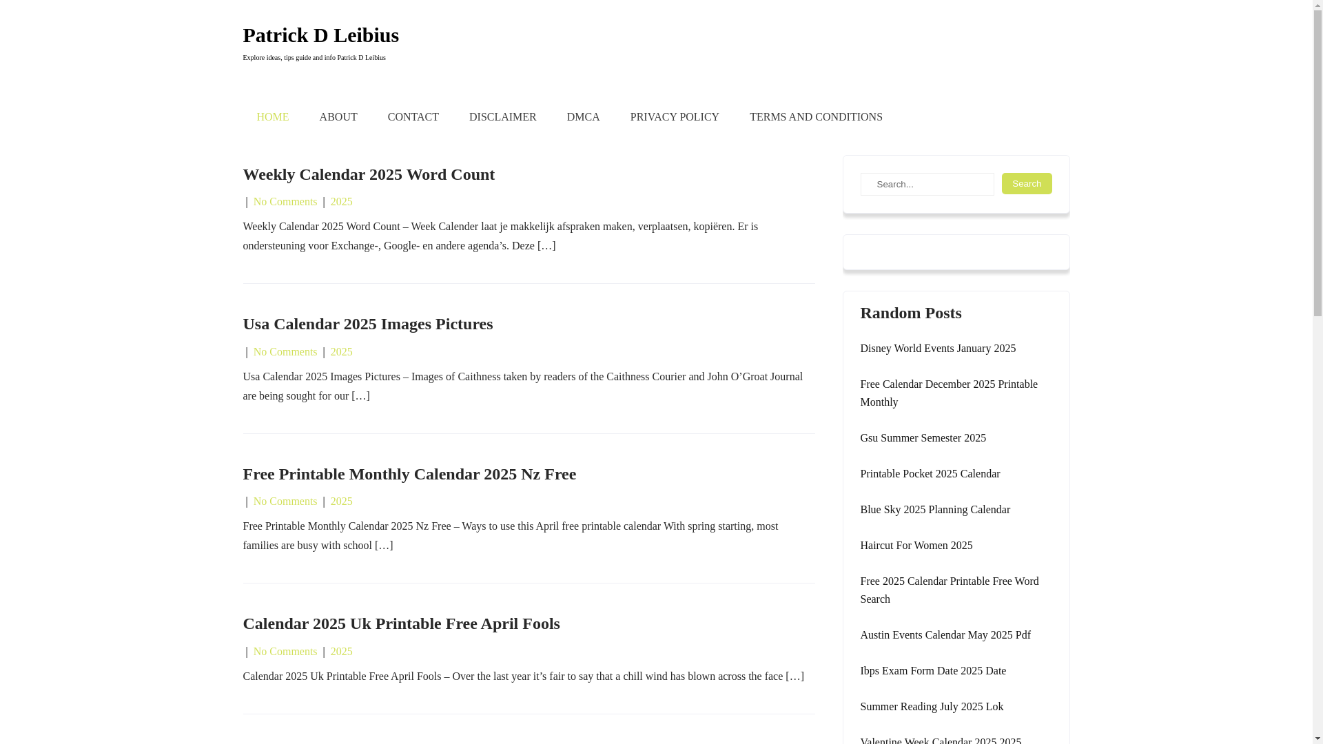 website screenshot of https://patrickdleibius.pages.dev/