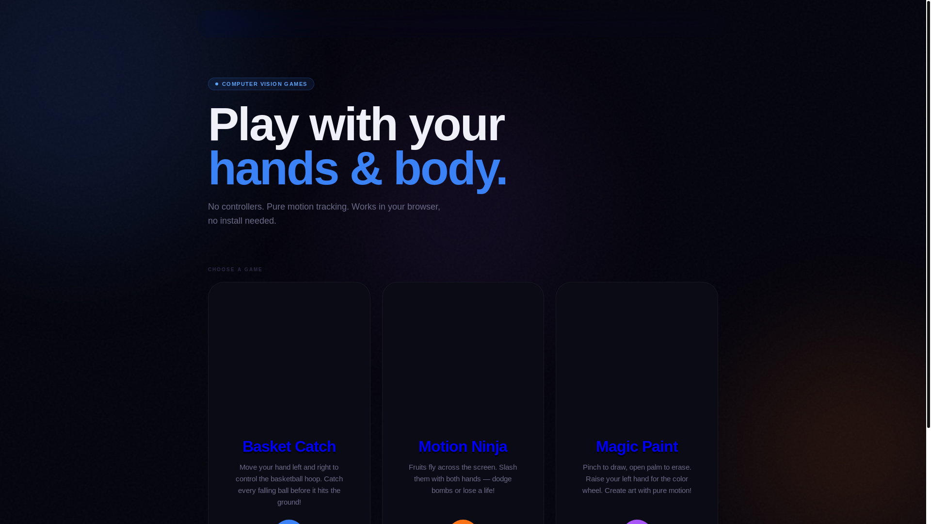 website screenshot of https://motionplay.pages.dev/