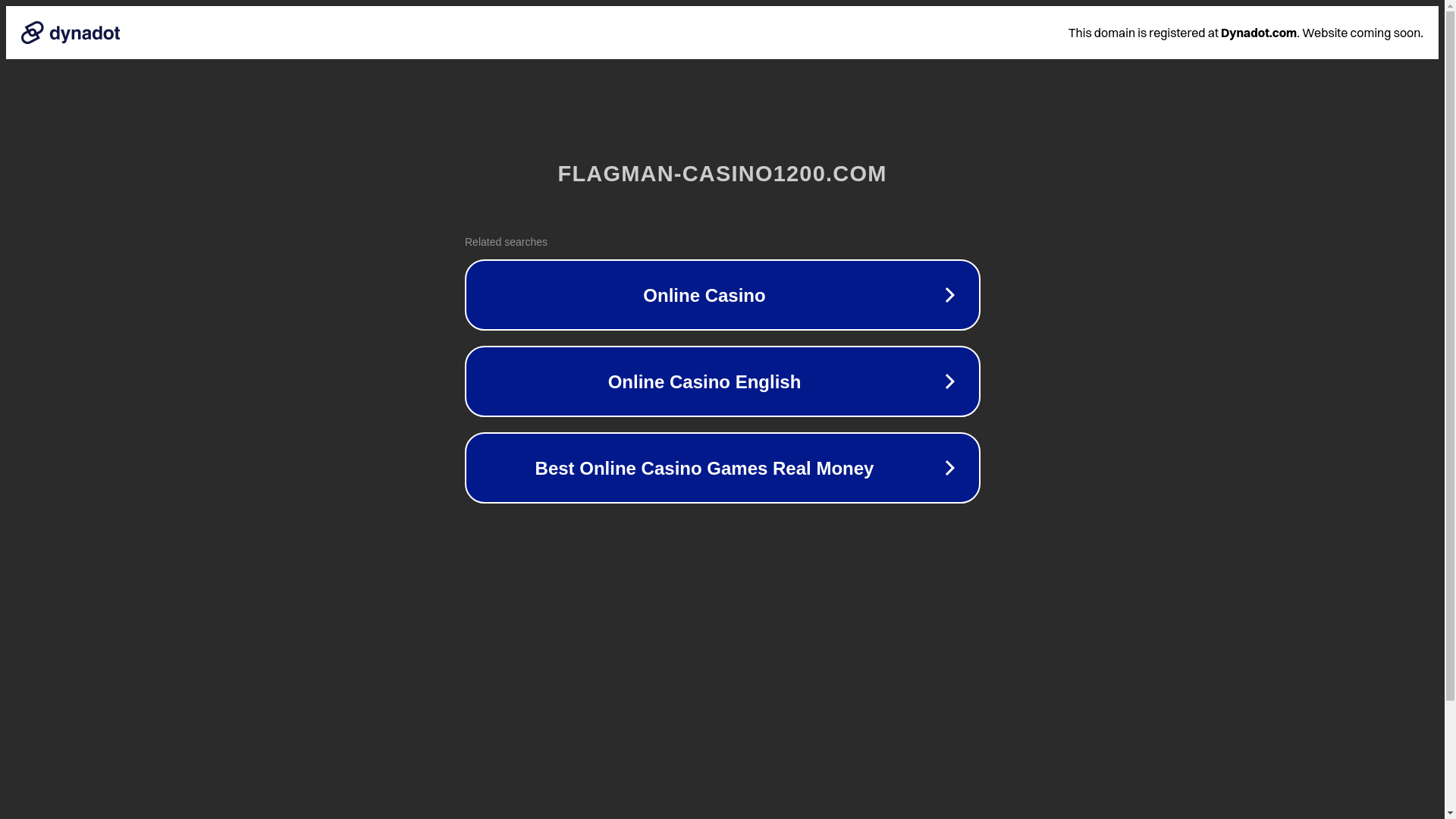 website screenshot of https://flagman-casino1200.com/