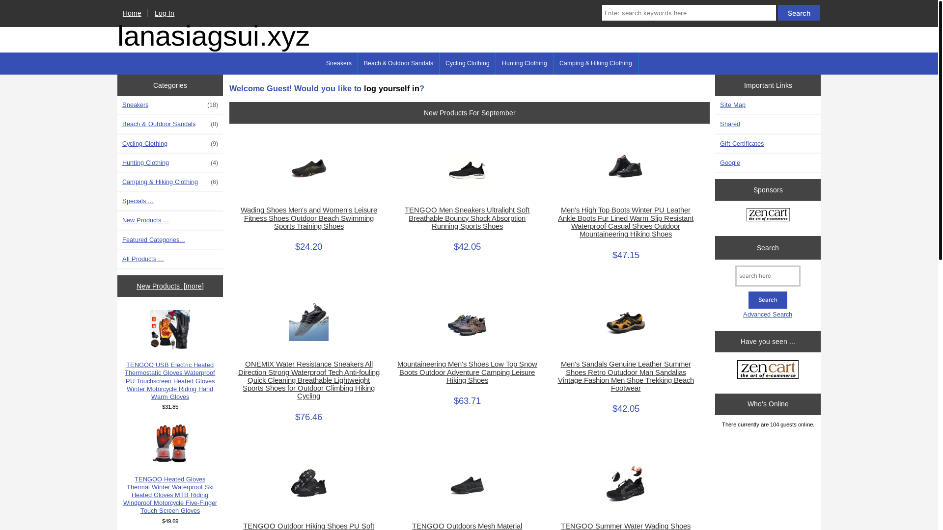 website screenshot of https://lanasiagsui.xyz/