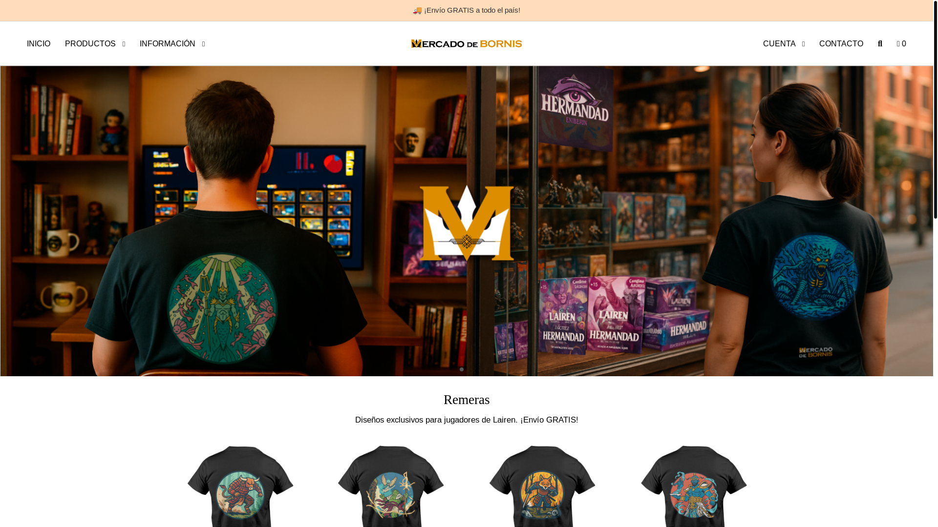 website screenshot of https://mercadodebornis.com.ar/