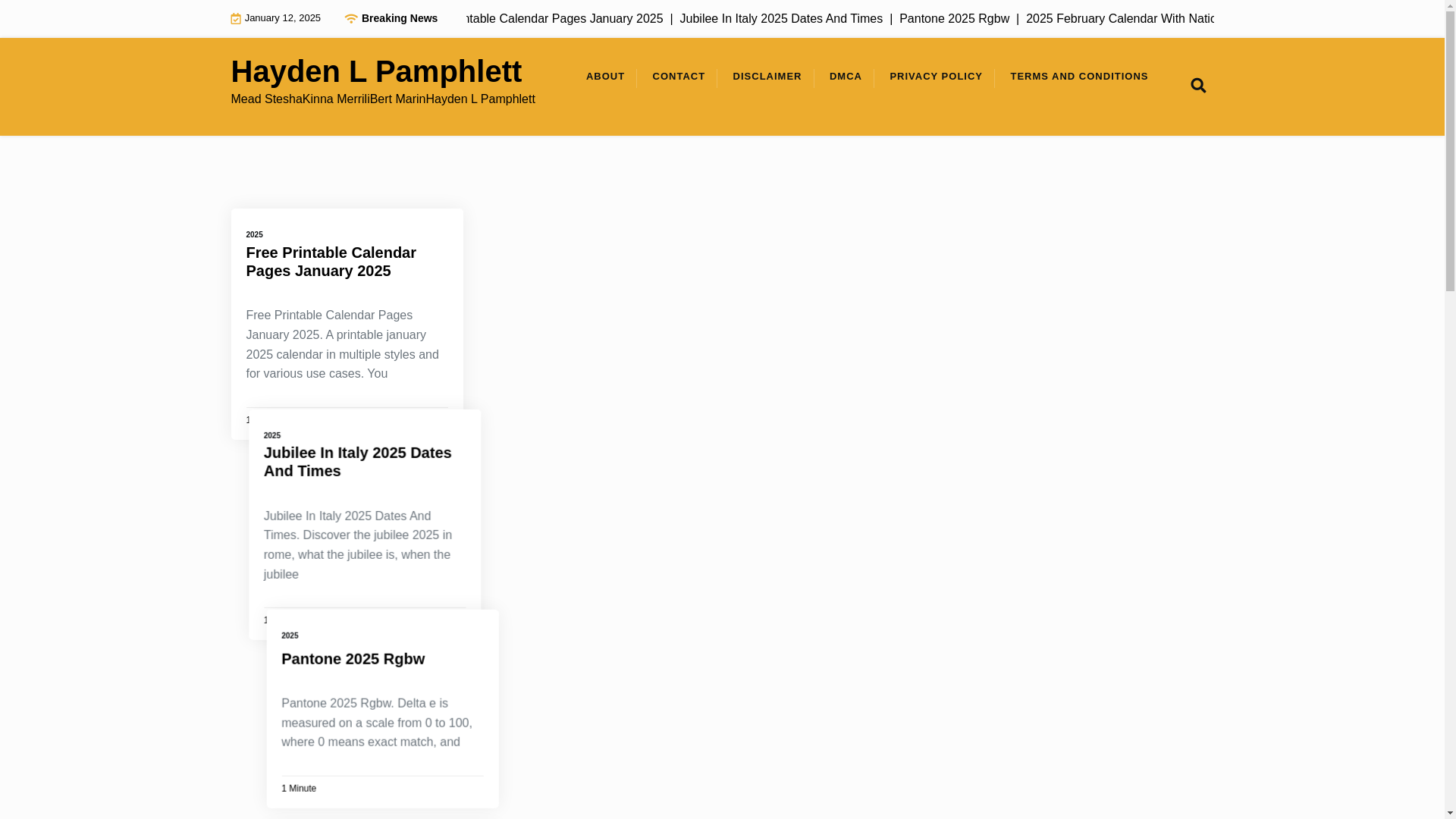website screenshot of https://haydenlpamphlett.pages.dev/