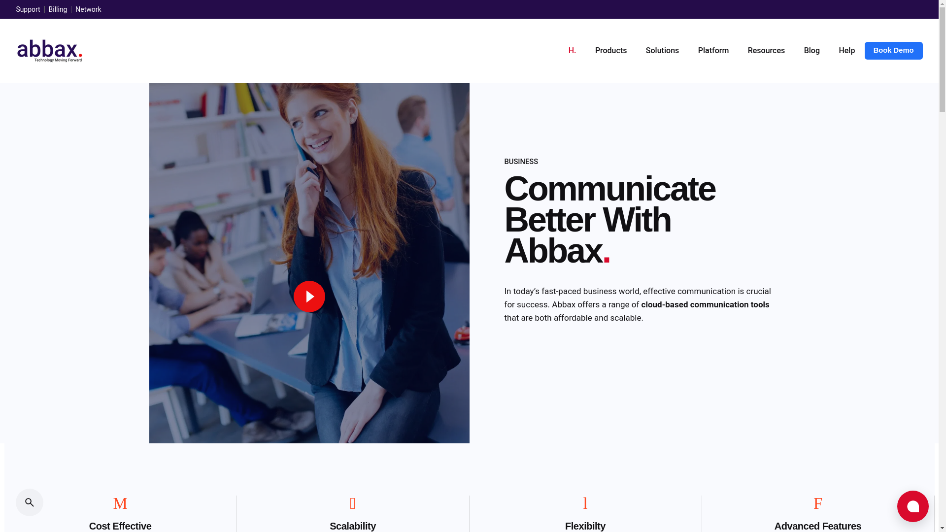 website screenshot of https://abbaxsite.com/