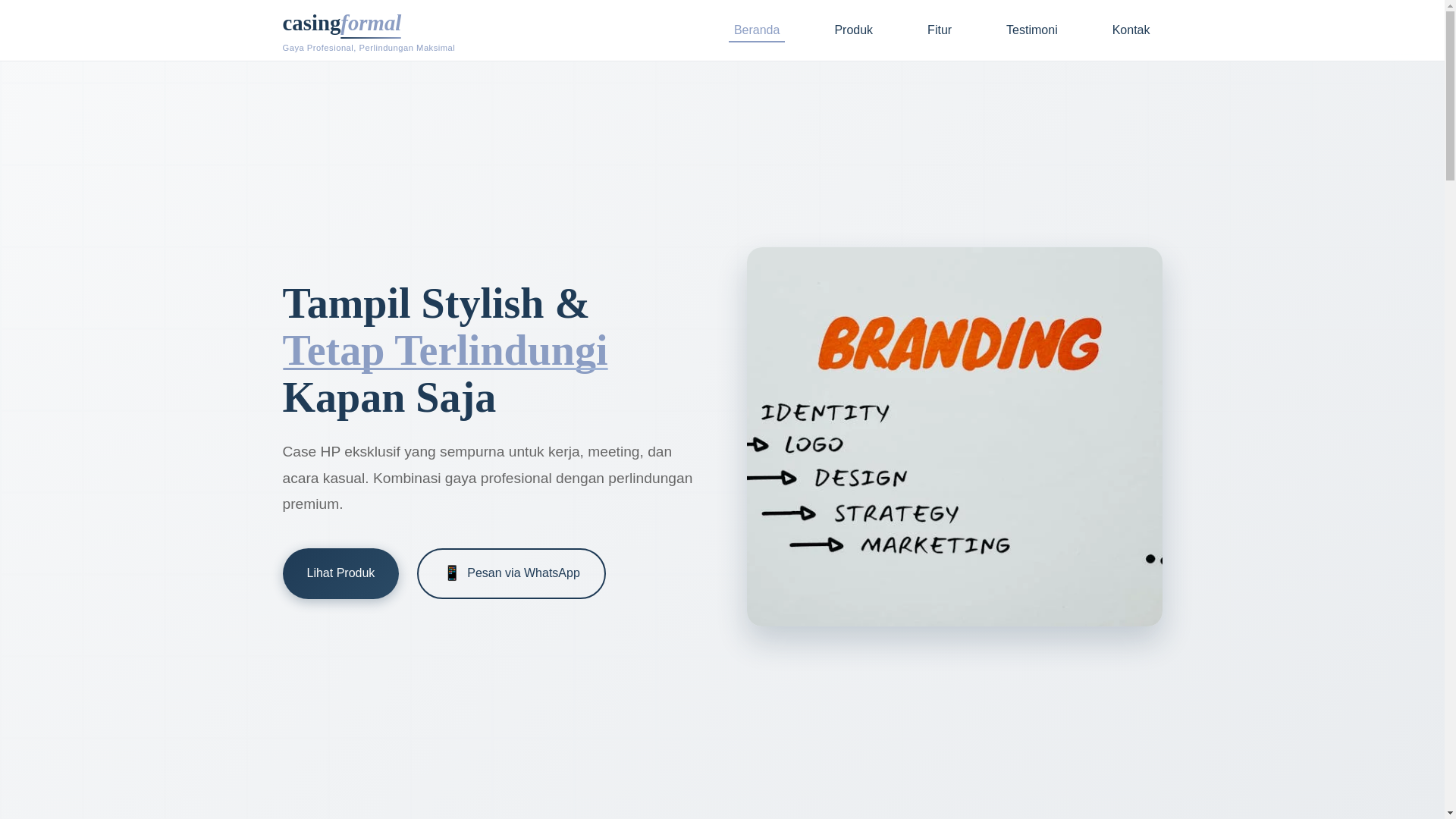 website screenshot of https://casing-formal.pages.dev/