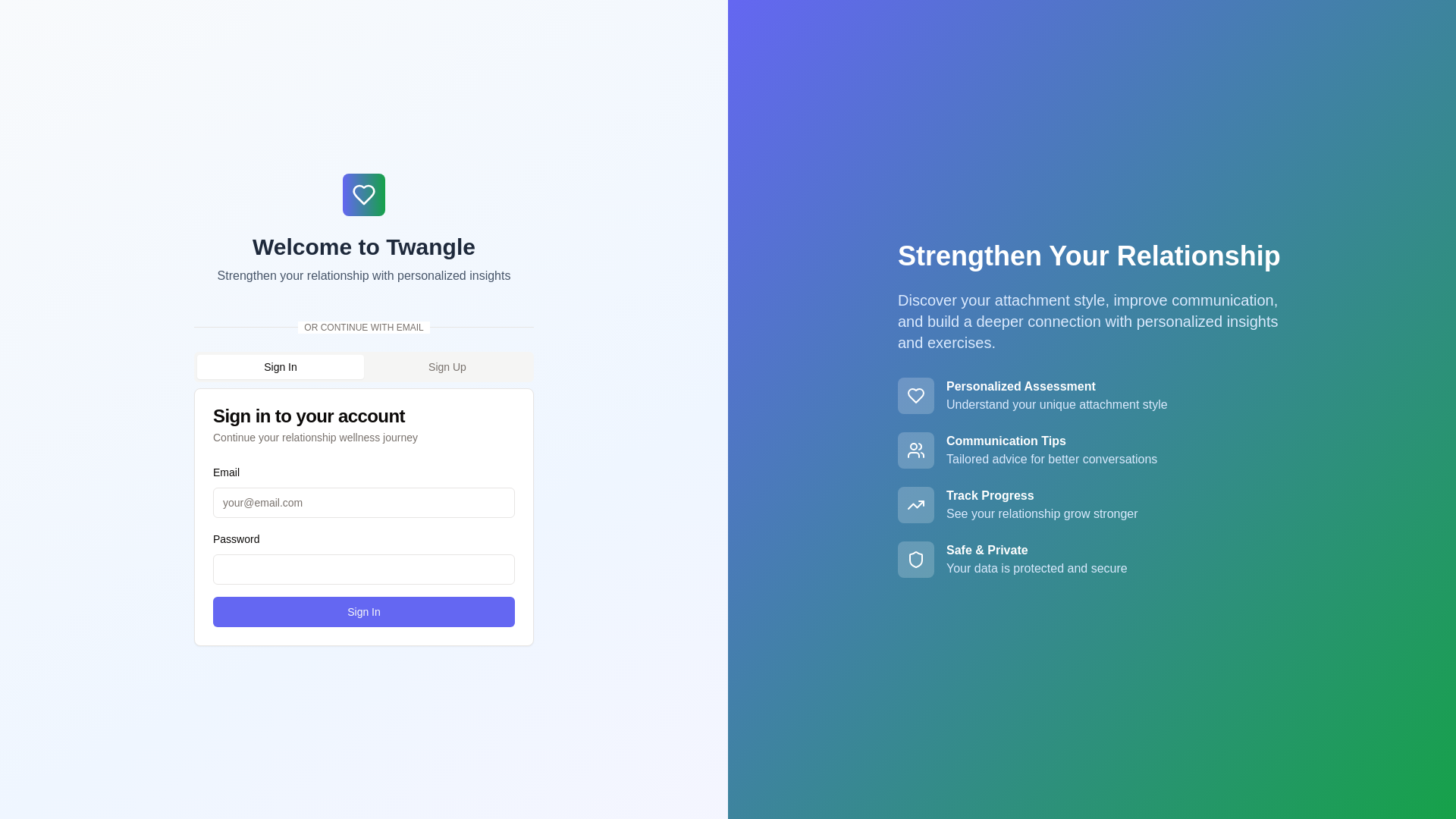 website screenshot of https://twanglement.com/