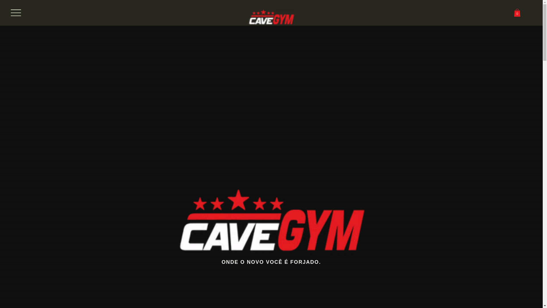 website screenshot of https://cavegym.com.br/