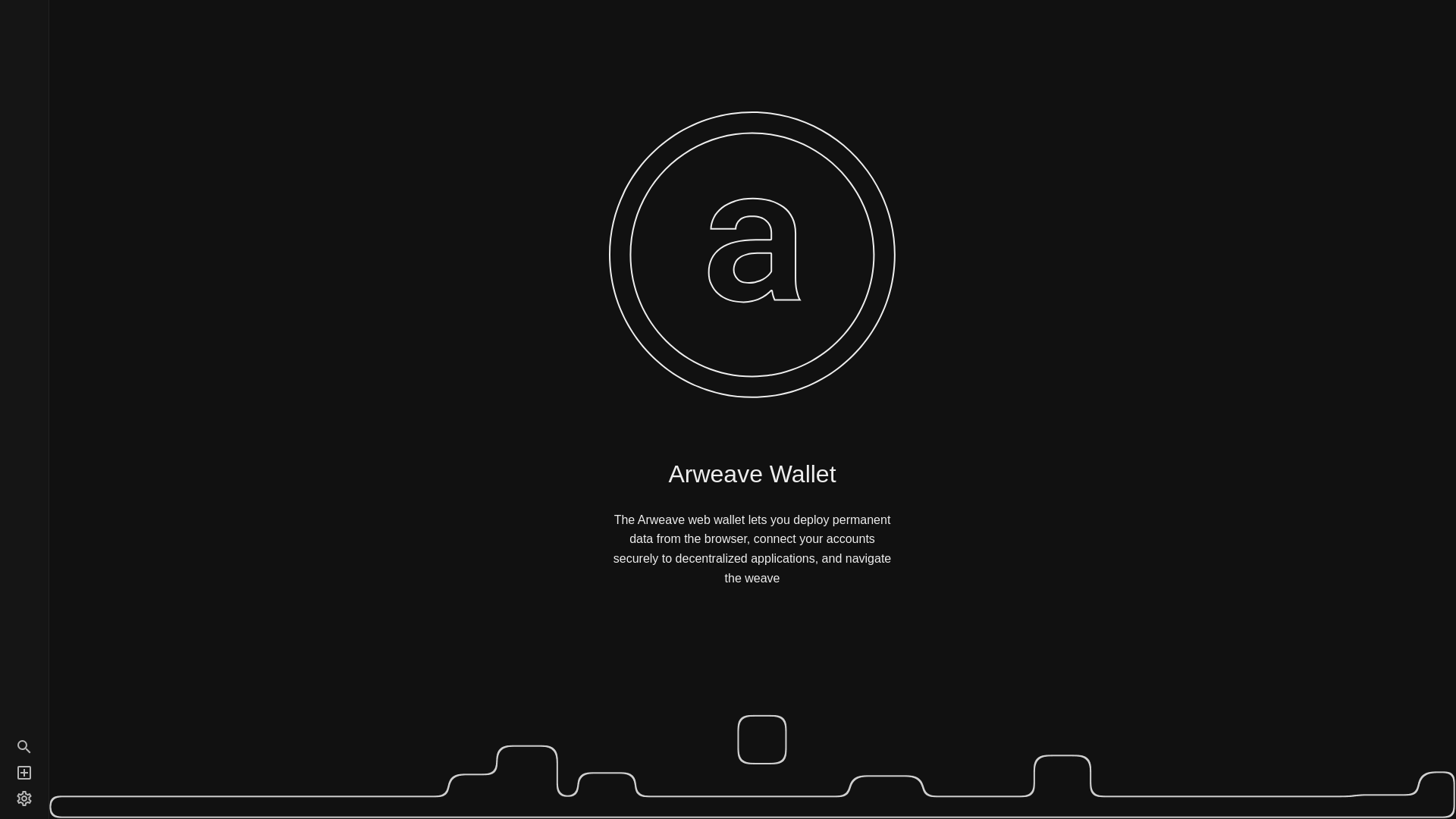 website screenshot of https://arweavewebwallet.pages.dev/