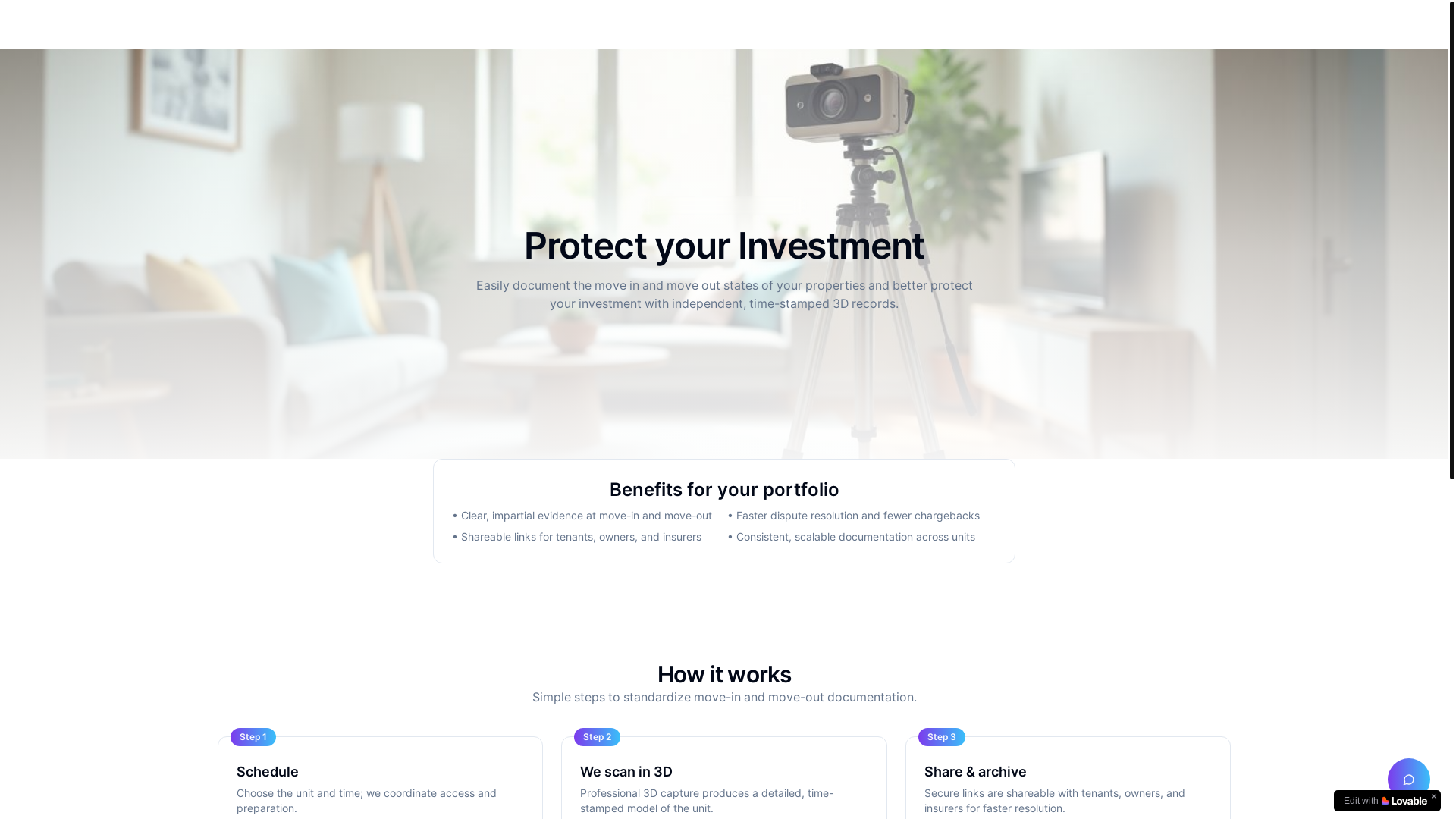 website screenshot of https://trustify3d.com/