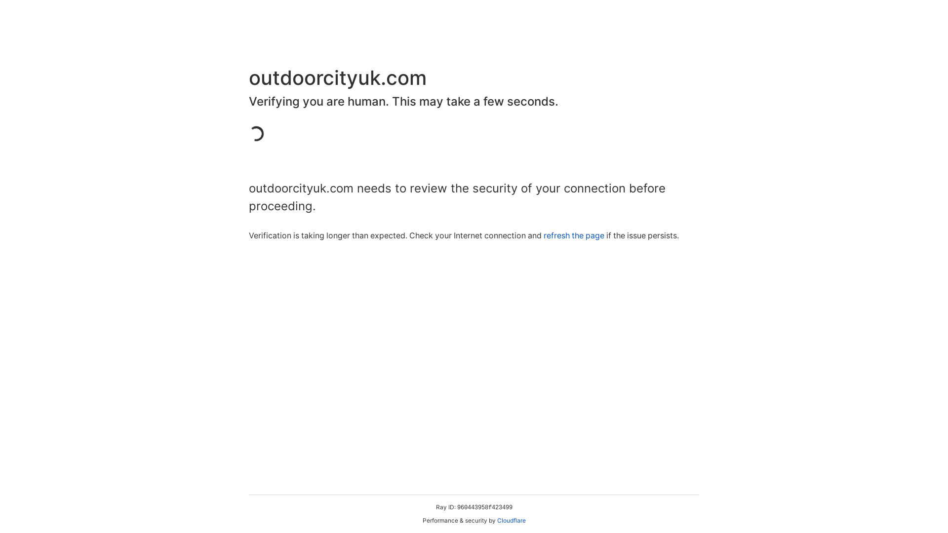 website screenshot of https://outdoorcityuk.com/