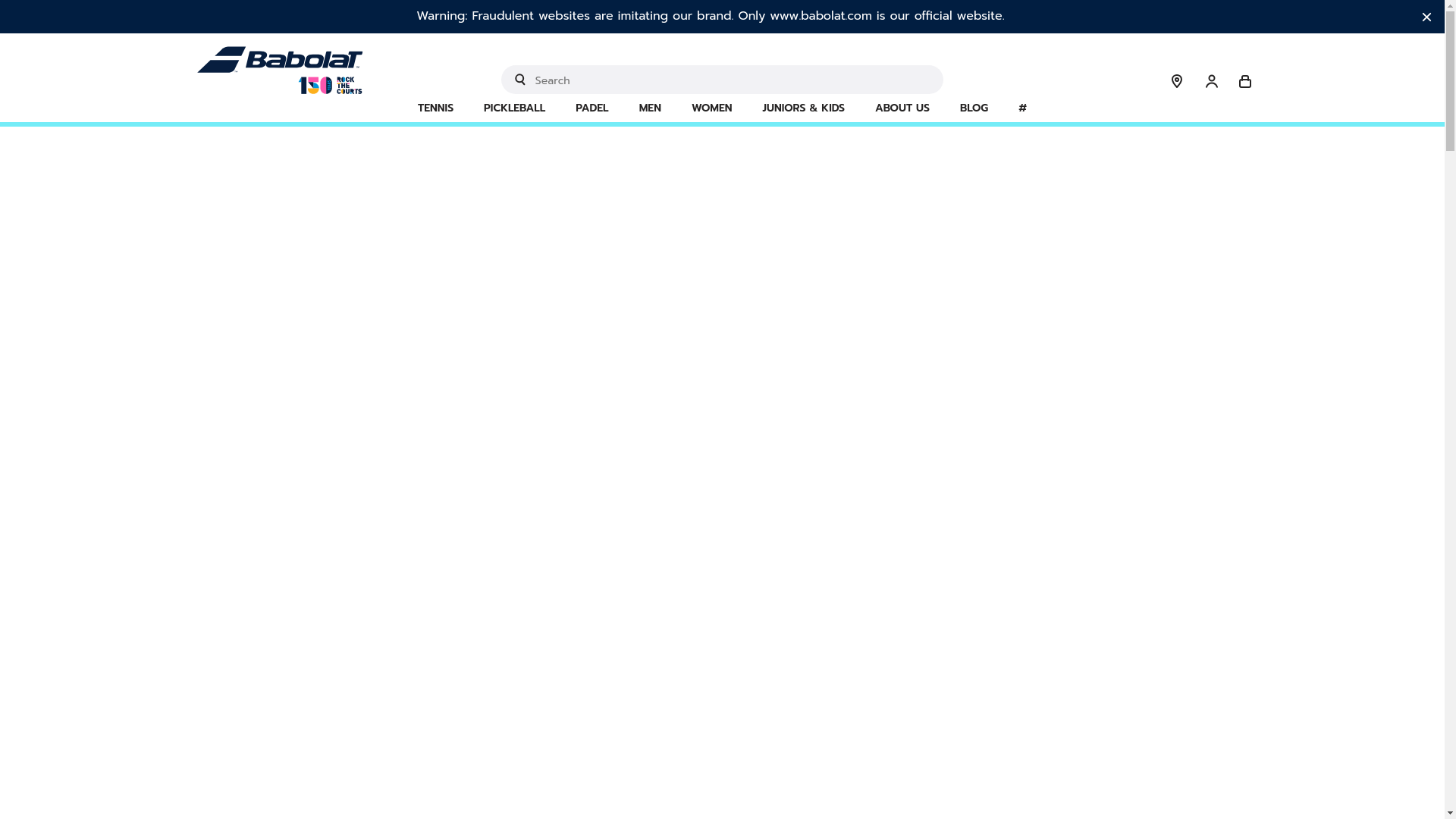 website screenshot of https://babolatcourtlife.com/