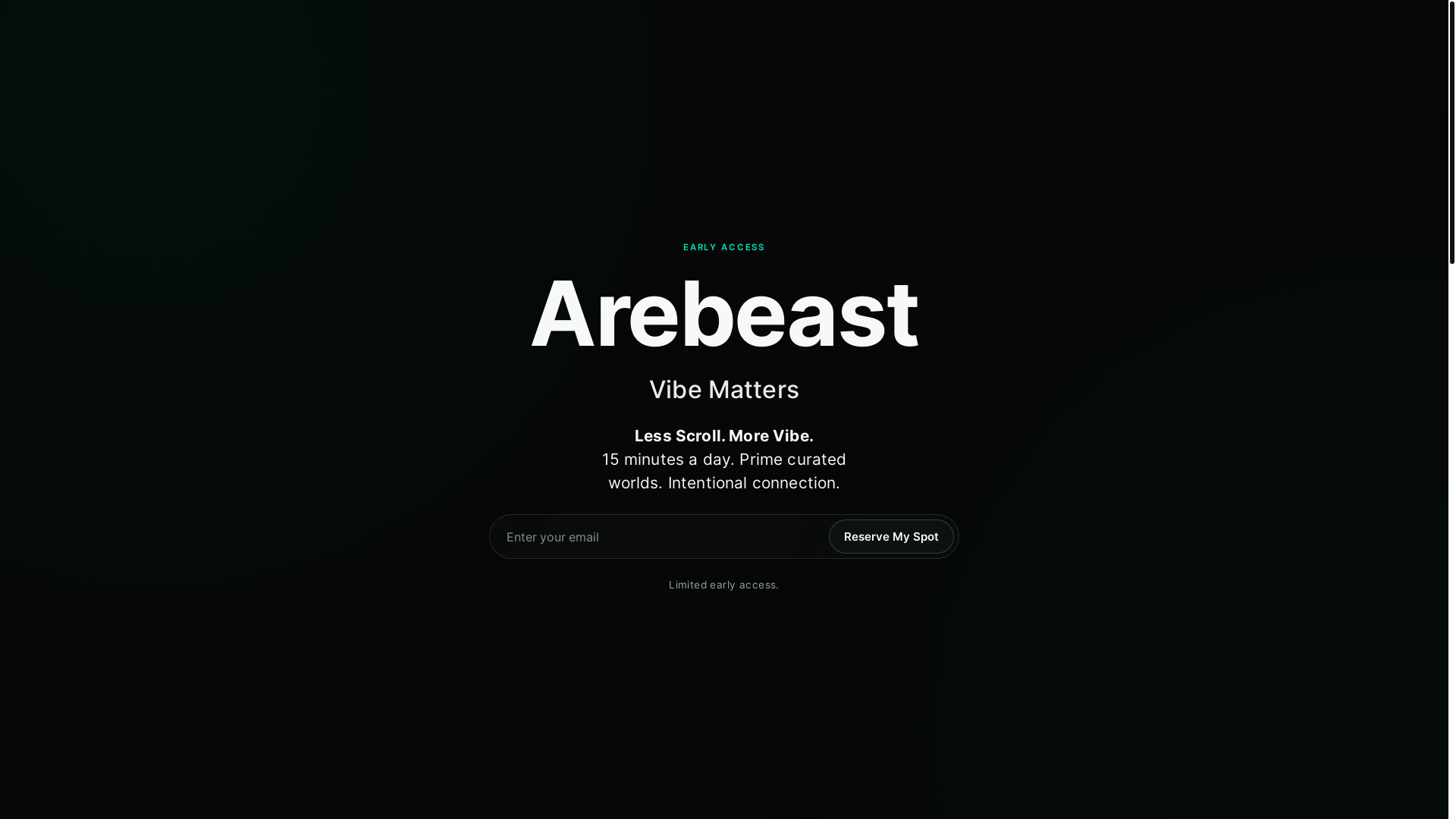 website screenshot of https://arebeast-prebook.pages.dev/