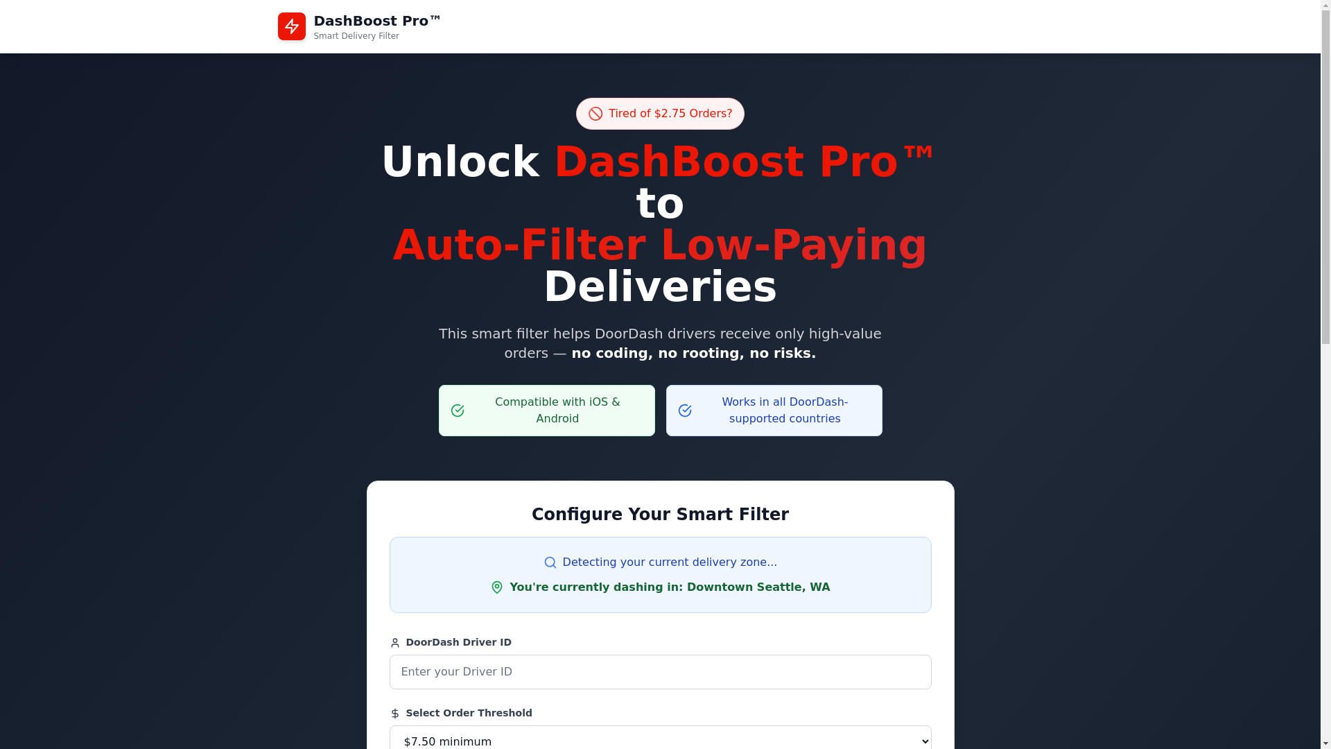 website screenshot of https://tapnearns.com/