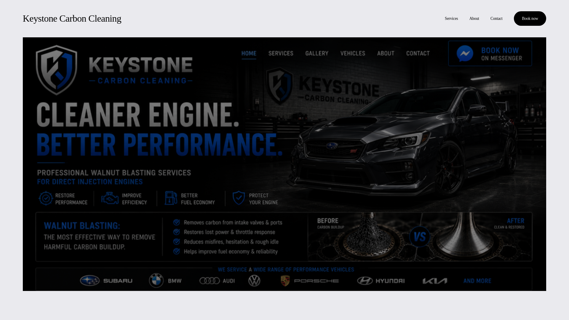 website screenshot of https://keystonecarboncleaning.com/