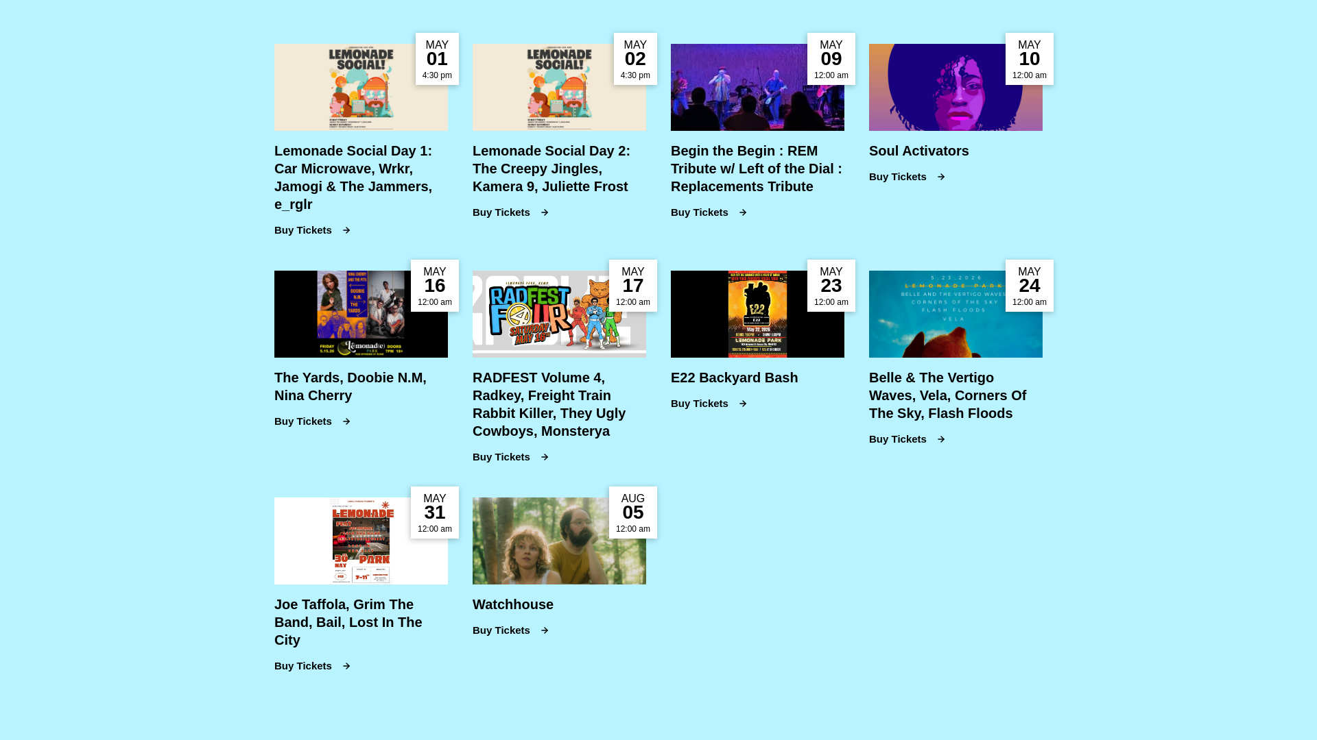 website screenshot of https://lemonade-park.pages.dev/