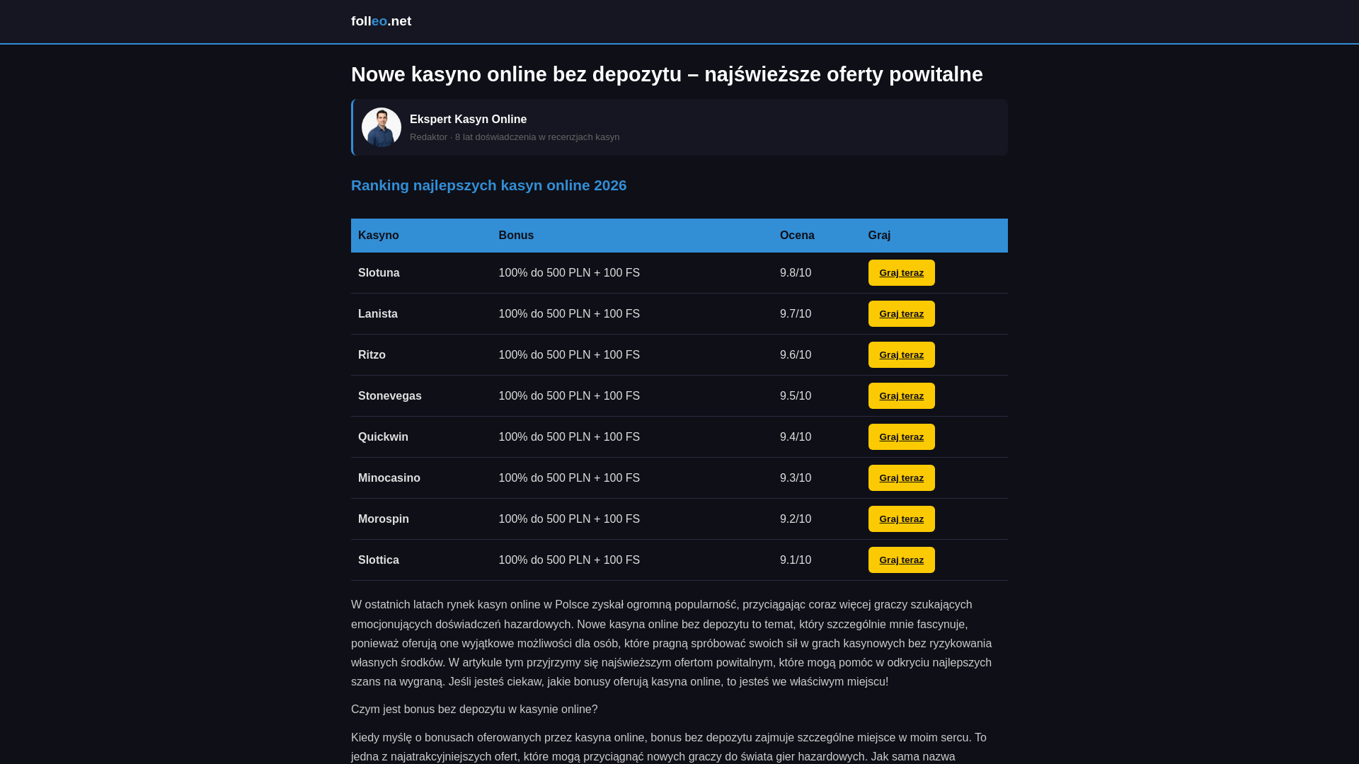 website screenshot of https://folleo-net.pages.dev/
