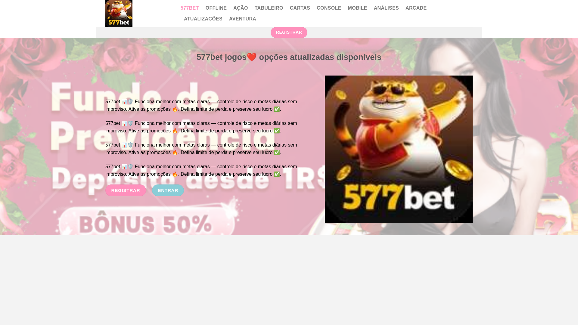 website screenshot of https://577bets0.com/