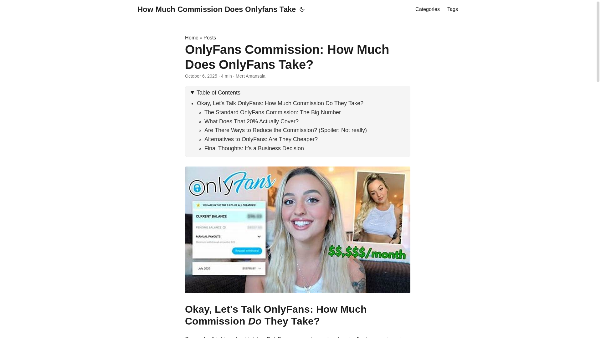 website screenshot of https://how-much-commission-does-onlyfans-take.pages.dev/