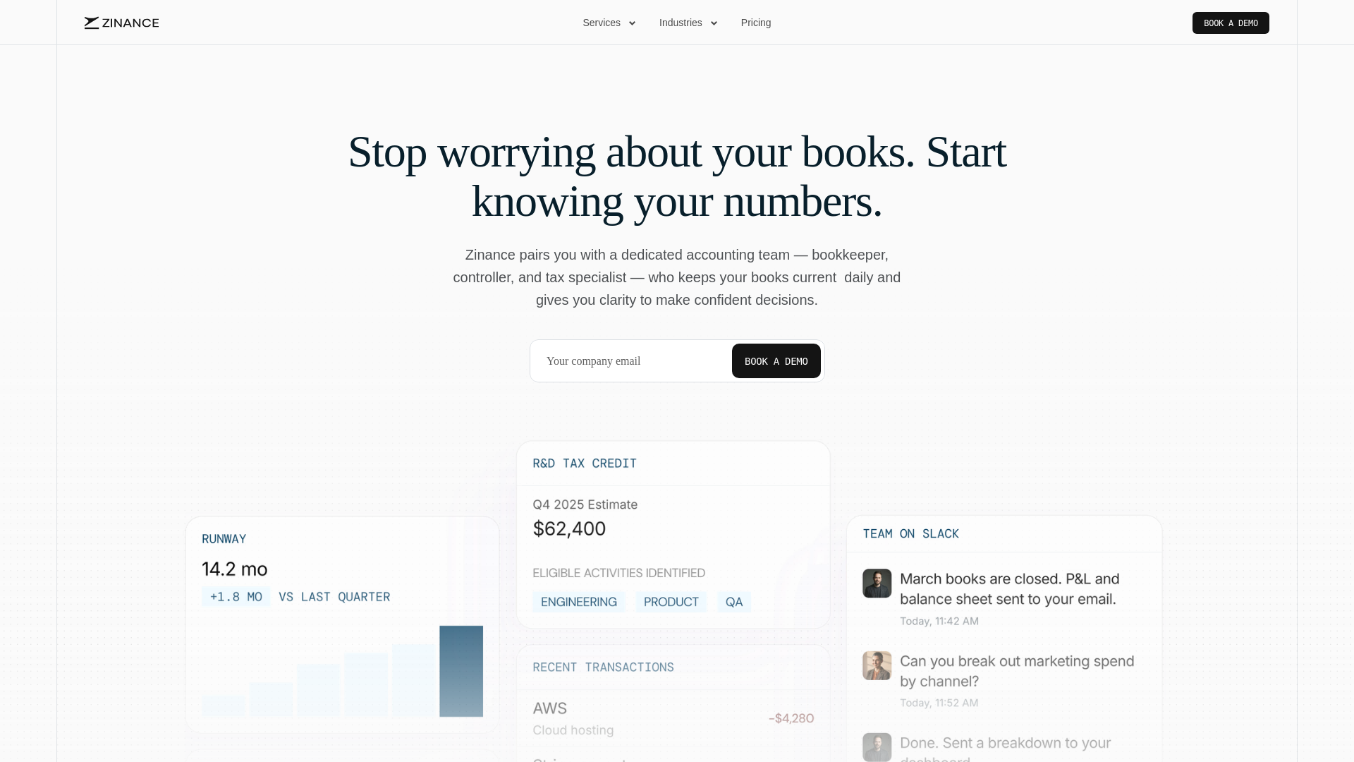 website screenshot of https://zinanceteams.info