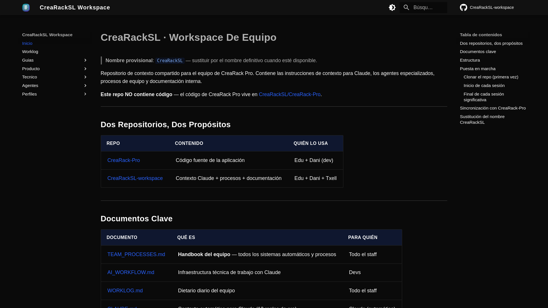 website screenshot of https://crearacksl-workspace.pages.dev/