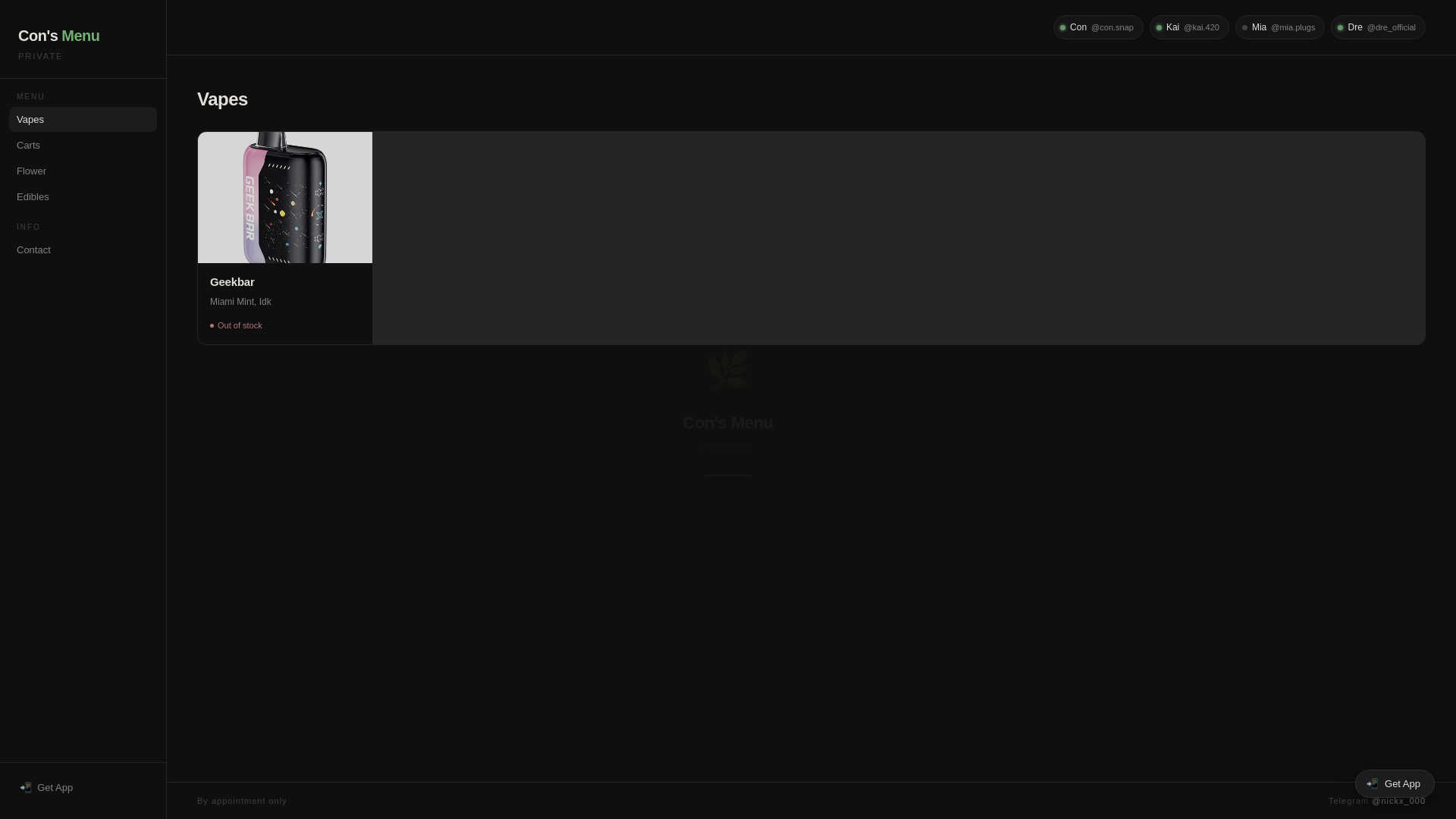 website screenshot of https://cons-demo.pages.dev/
