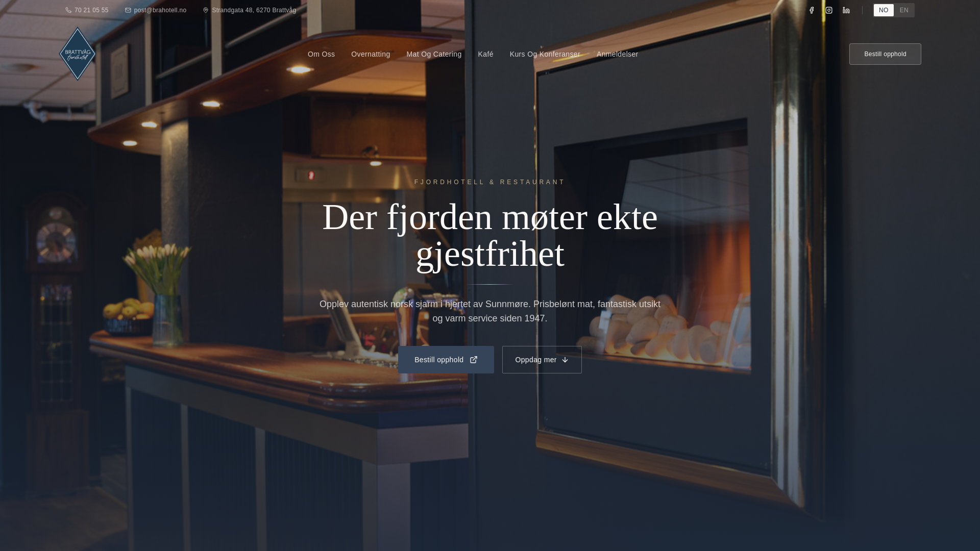 website screenshot of https://brattv-g-fjordhotell.pages.dev/