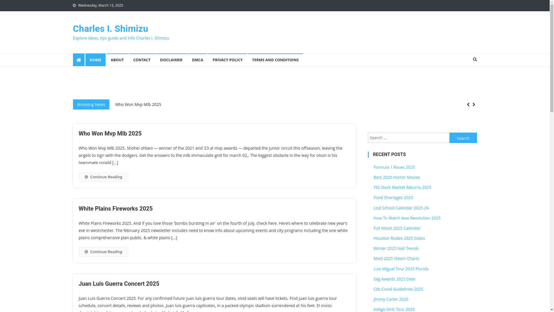 website screenshot of https://charlesishimizu.pages.dev/