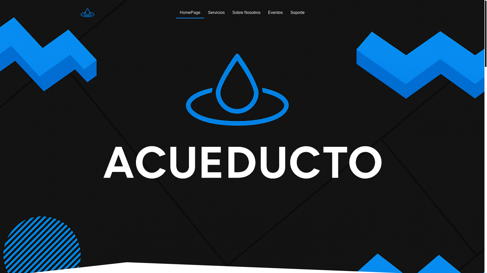 website screenshot of https://acueducto.cl/
