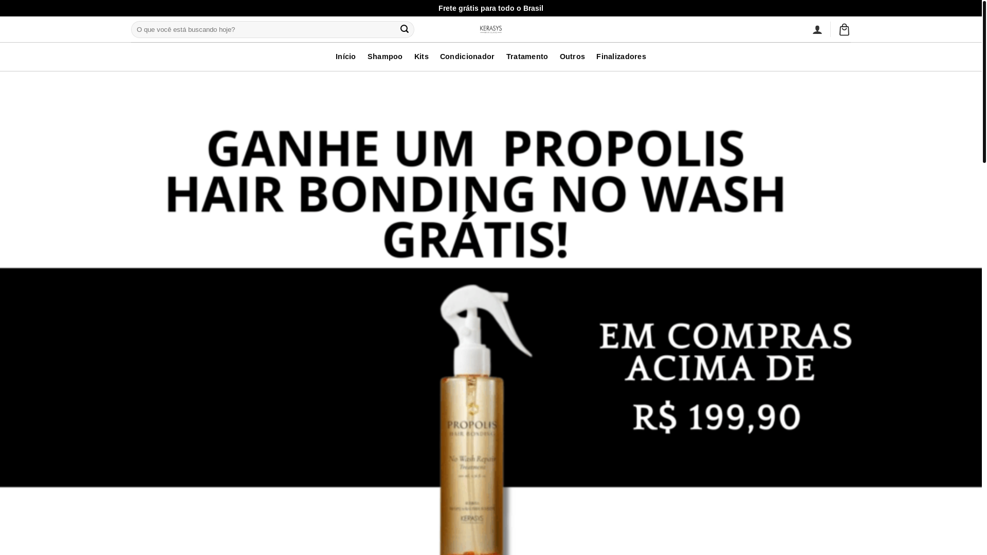 website screenshot of https://kerasysadvanced.shop/