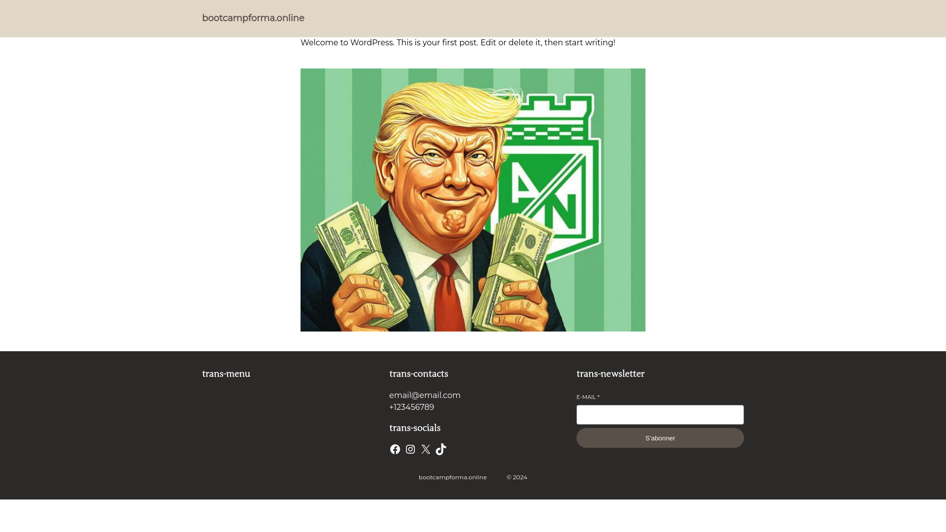 website screenshot of https://bootcampforma.online/