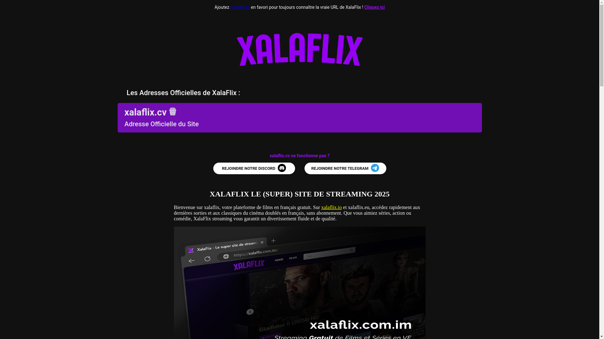 website screenshot of https://xalaflix-world.pages.dev/