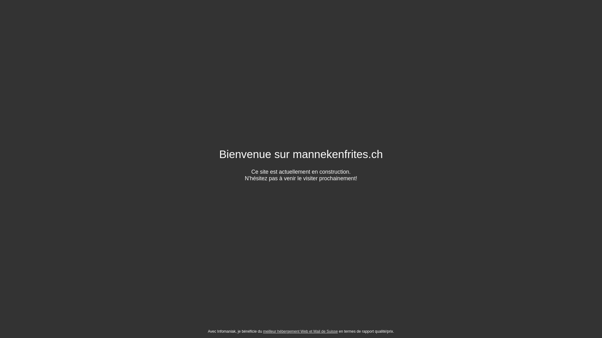 website screenshot of https://mannekenfrites.ch