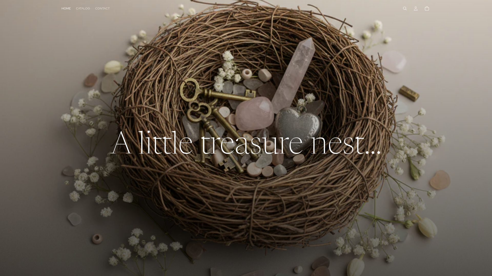 website screenshot of https://elverysnest.com.au/