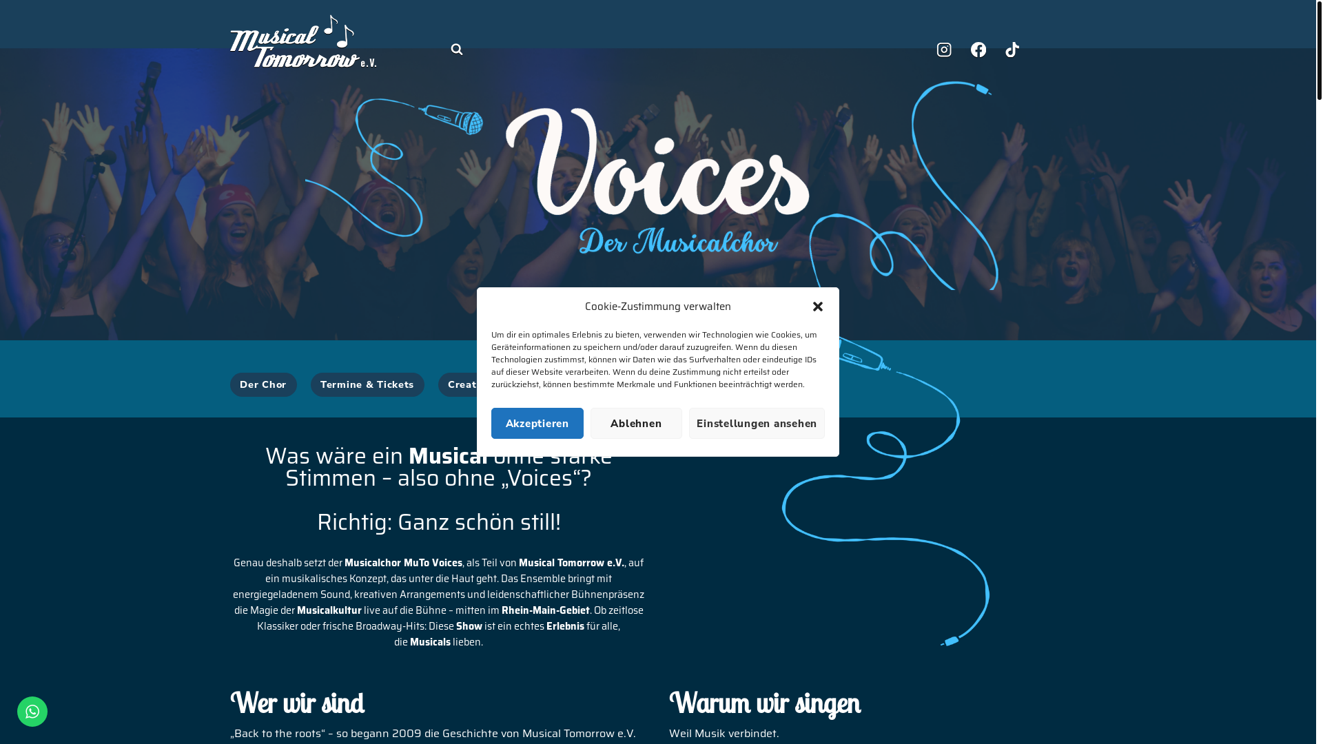 website screenshot of https://muto-voices.de/