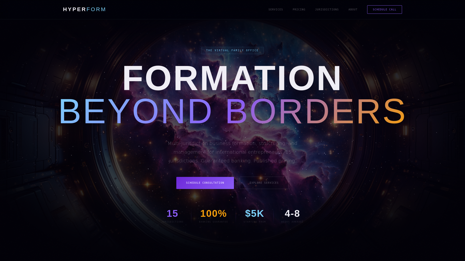 website screenshot of https://hyperform.pages.dev/