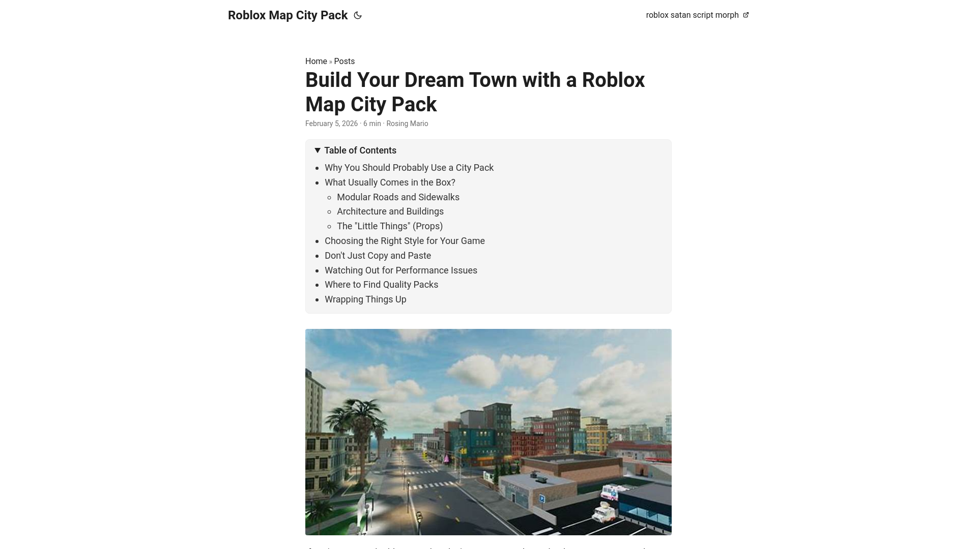 website screenshot of https://roblox-map-city-pack.pages.dev/