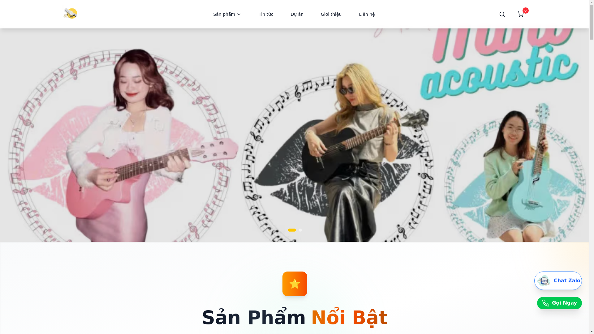 website screenshot of https://saithanhguitar.com/