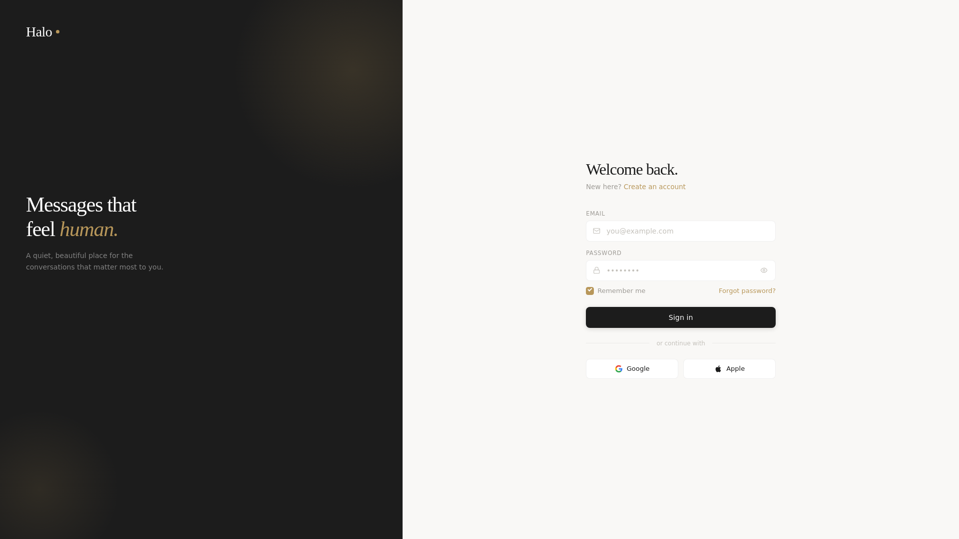 website screenshot of https://halo-app-3rx.pages.dev/