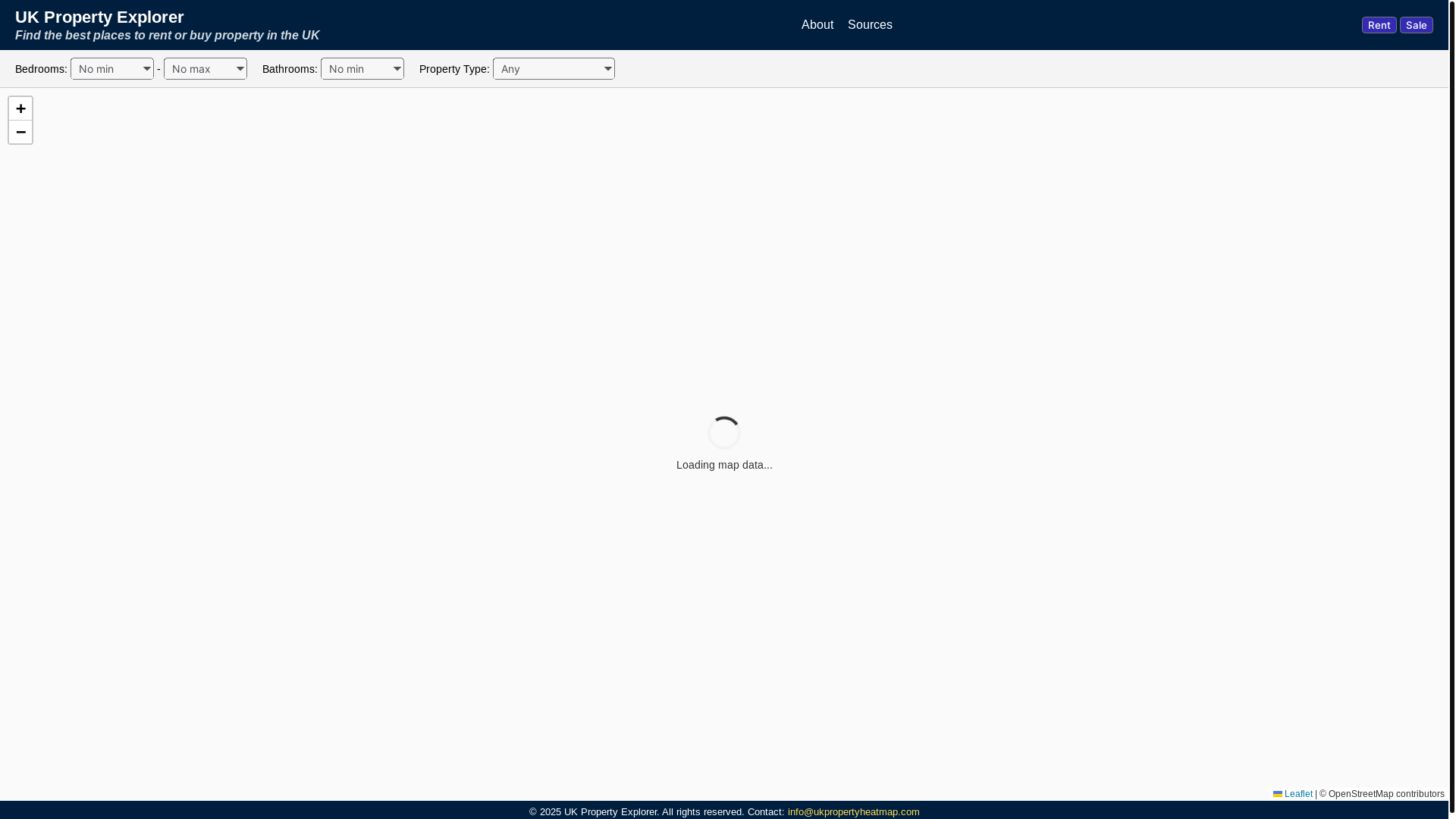 website screenshot of https://ukpropertyheatmap.pages.dev/